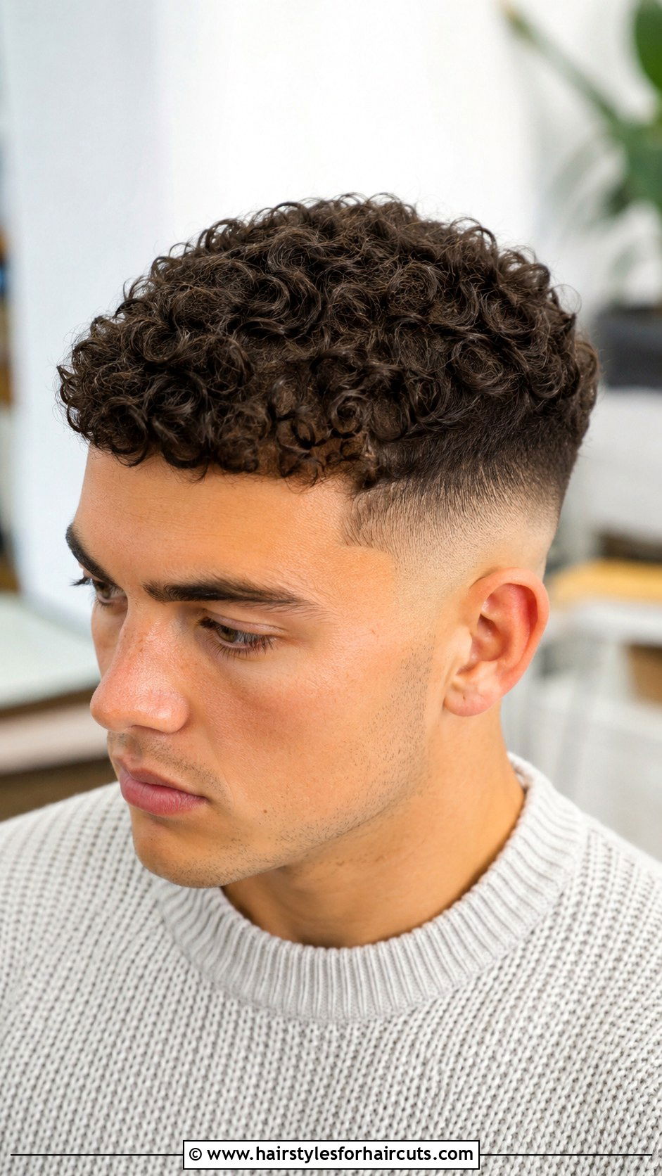 Curly Hair Crew Cut - 25 crew haircuts - 25 crew haircuts