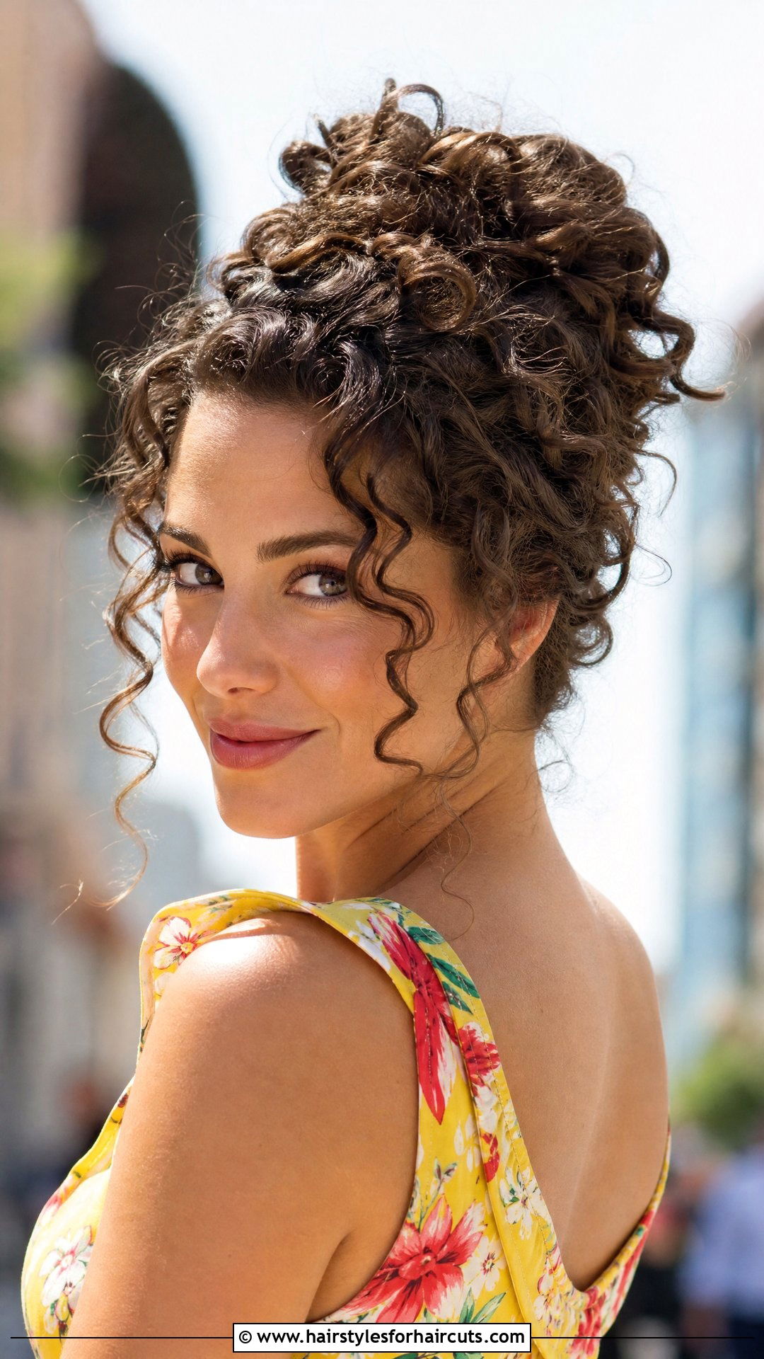 Curly Hair French Pin Updo - 25 french hair pin hairstyles - 25 french hair pin hairstyles