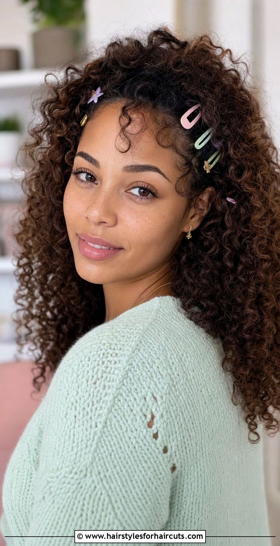Curly Hair Pastel Clips Easter - 25 easter hairstyles for curly hair - 25 easter hairstyles for curly hair