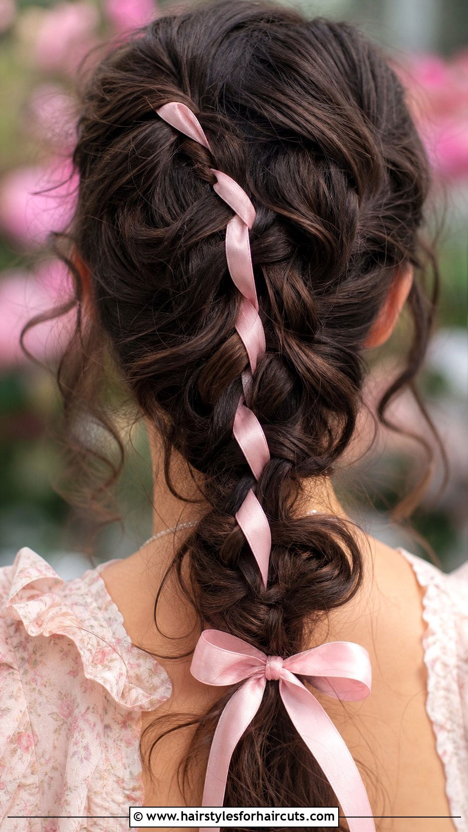 Curly Hair Ribbon Braid Easter - 25 easter hairstyles for curly hair - 25 easter hairstyles for curly hair
