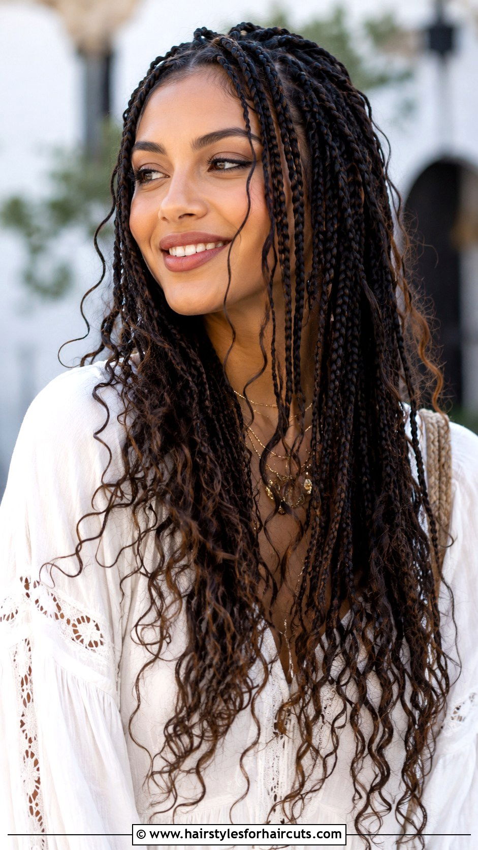 Curly Hair Rubber Band Bohemian Braids - 25 curly hair rubber band hairstyles - 25 curly hair rubber band hairstyles