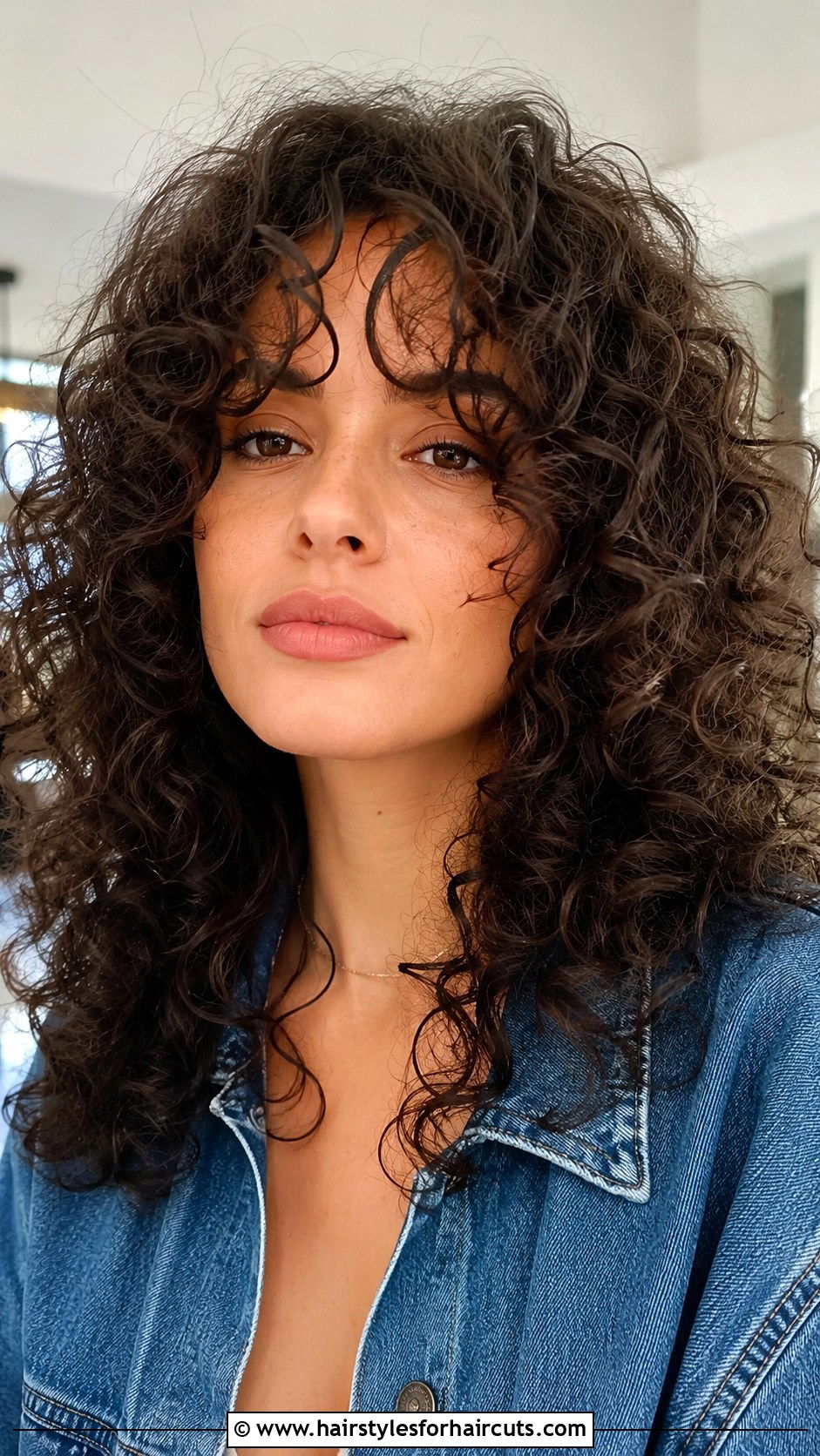 Curly Hair With Curtain Bangs - 25 hairstyles for wavy curly hair - 25 hairstyles for wavy curly hair