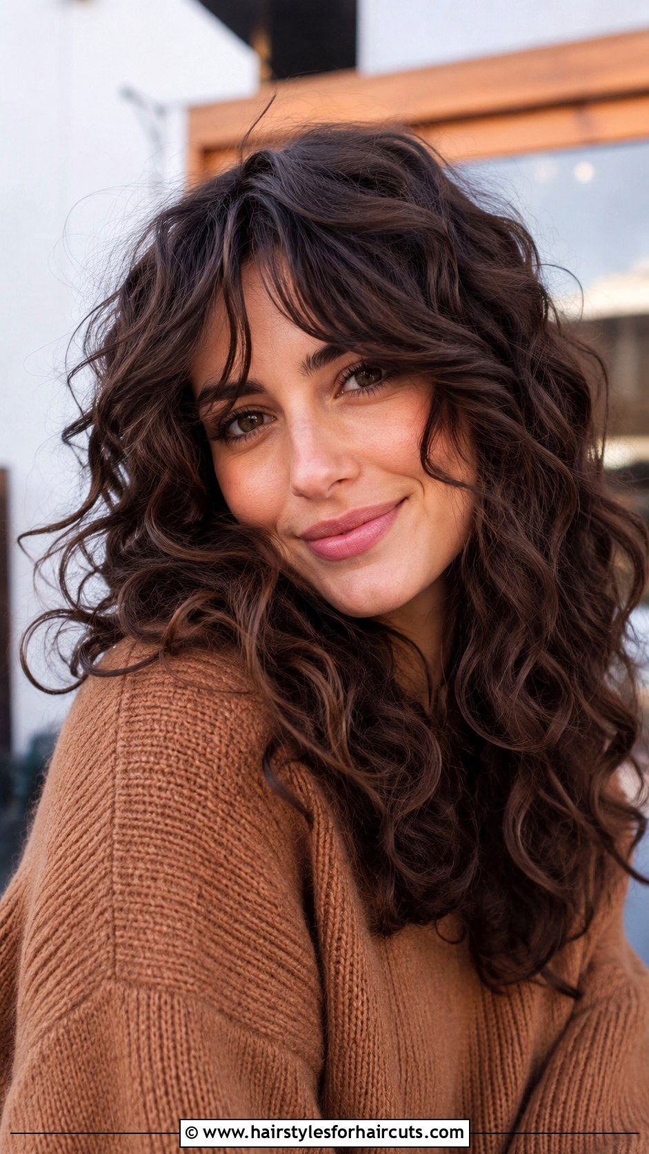 Curly Hair With Curtain Bangs - 25 curly hairstyles product - 25 curly hairstyles product