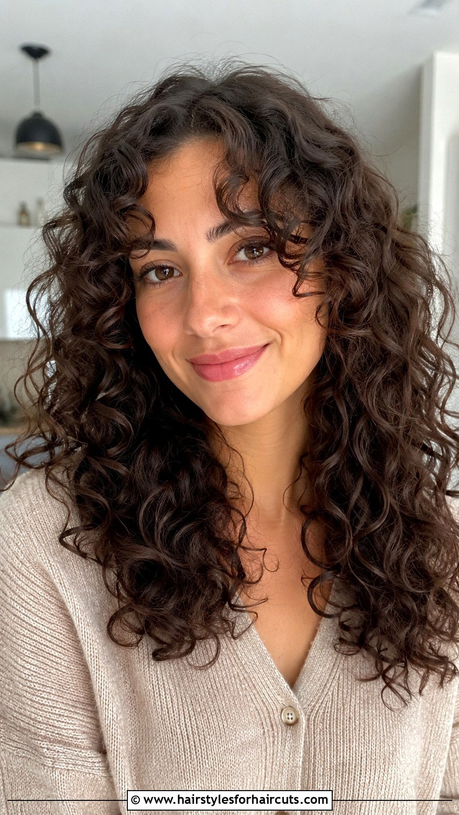 Curly Hair With Face Framing Layers - 25 cute hairstyles for medium curly hair - 25 cute hairstyles for medium curly hair
