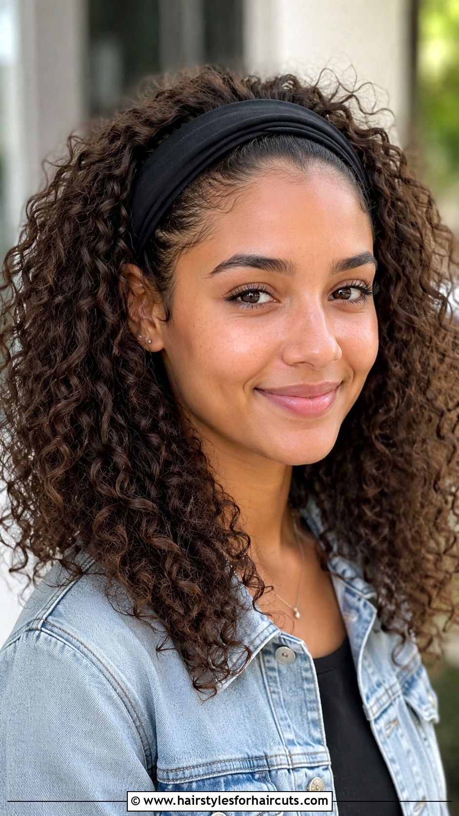 Curly Hair With Headband - 25 simple hairstyles for girls with curly hair - 25 simple hairstyles for girls with curly hair