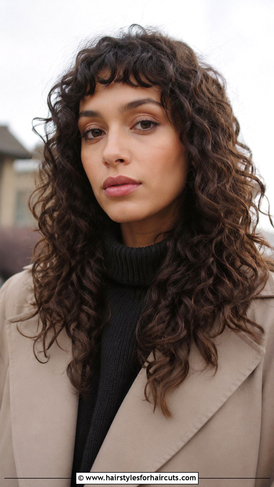 Curly Hair With Micro Bangs - 25 curly hairstyles tutorial - 25 curly hairstyles tutorial