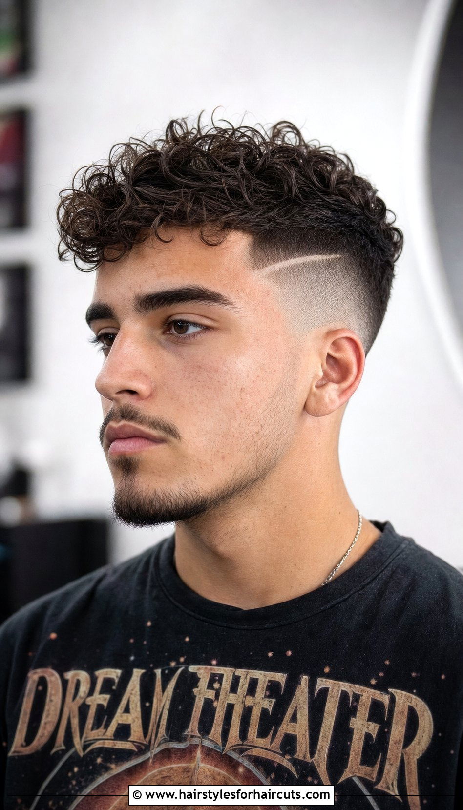 Curly Ivy League With Design - 25 ivy league haircuts curly hair - 25 ivy league haircuts curly hair