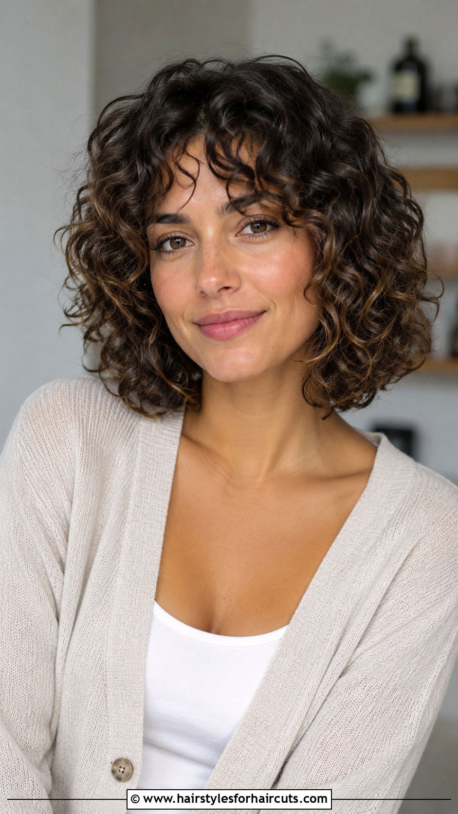 Curly Lob Haircut - 25 easy cute hairstyles for curly hair - 25 easy cute hairstyles for curly hair