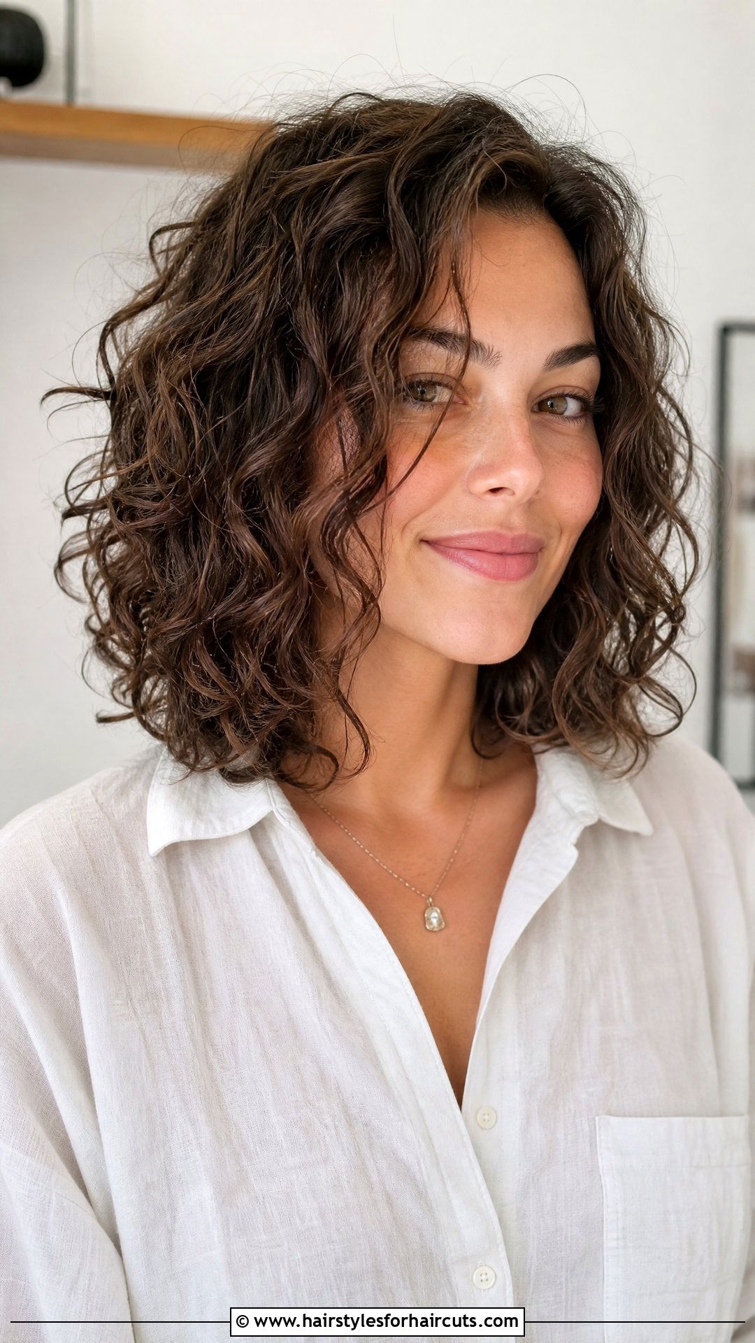 Curly Lob Haircut - 25 haircuts styles for curly hair women - 25 haircuts styles for curly hair women