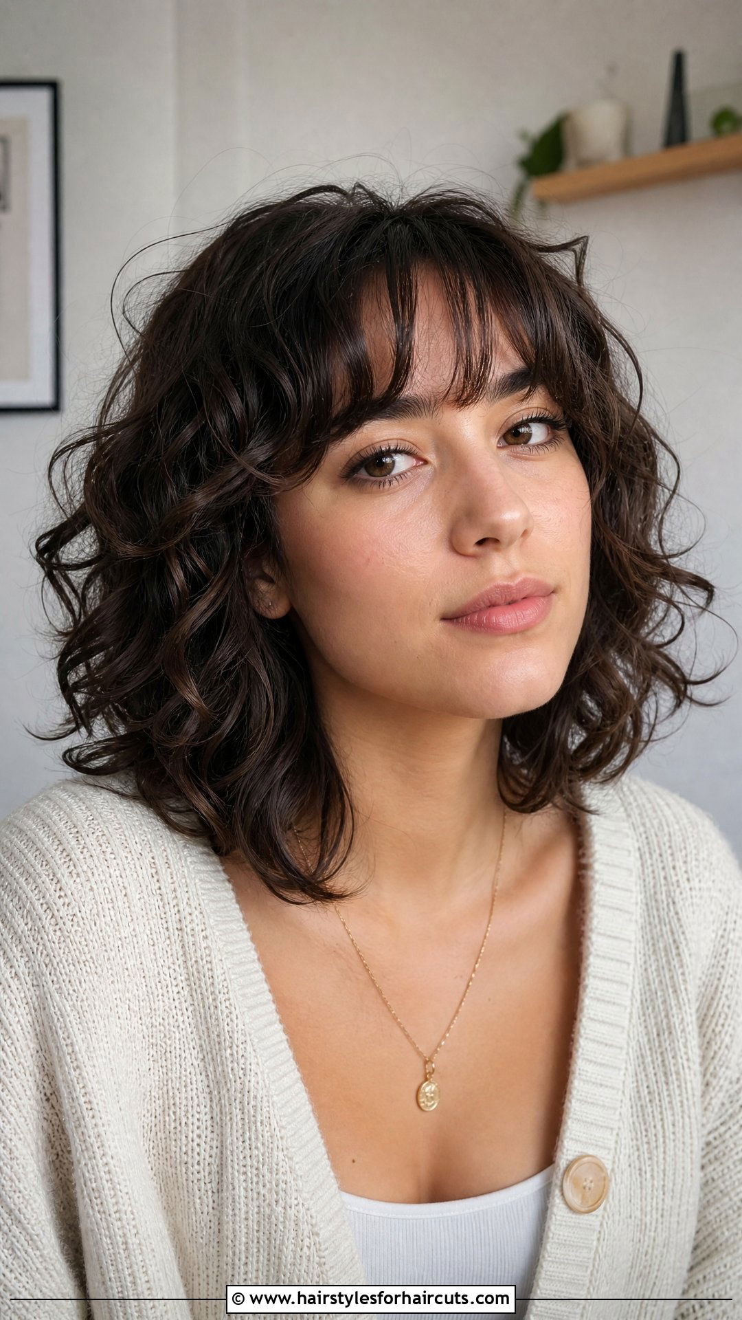 Curly Lob With Bangs - 25 youthful hairstyles over 50 curly hair - 25 youthful hairstyles over 50 curly hair