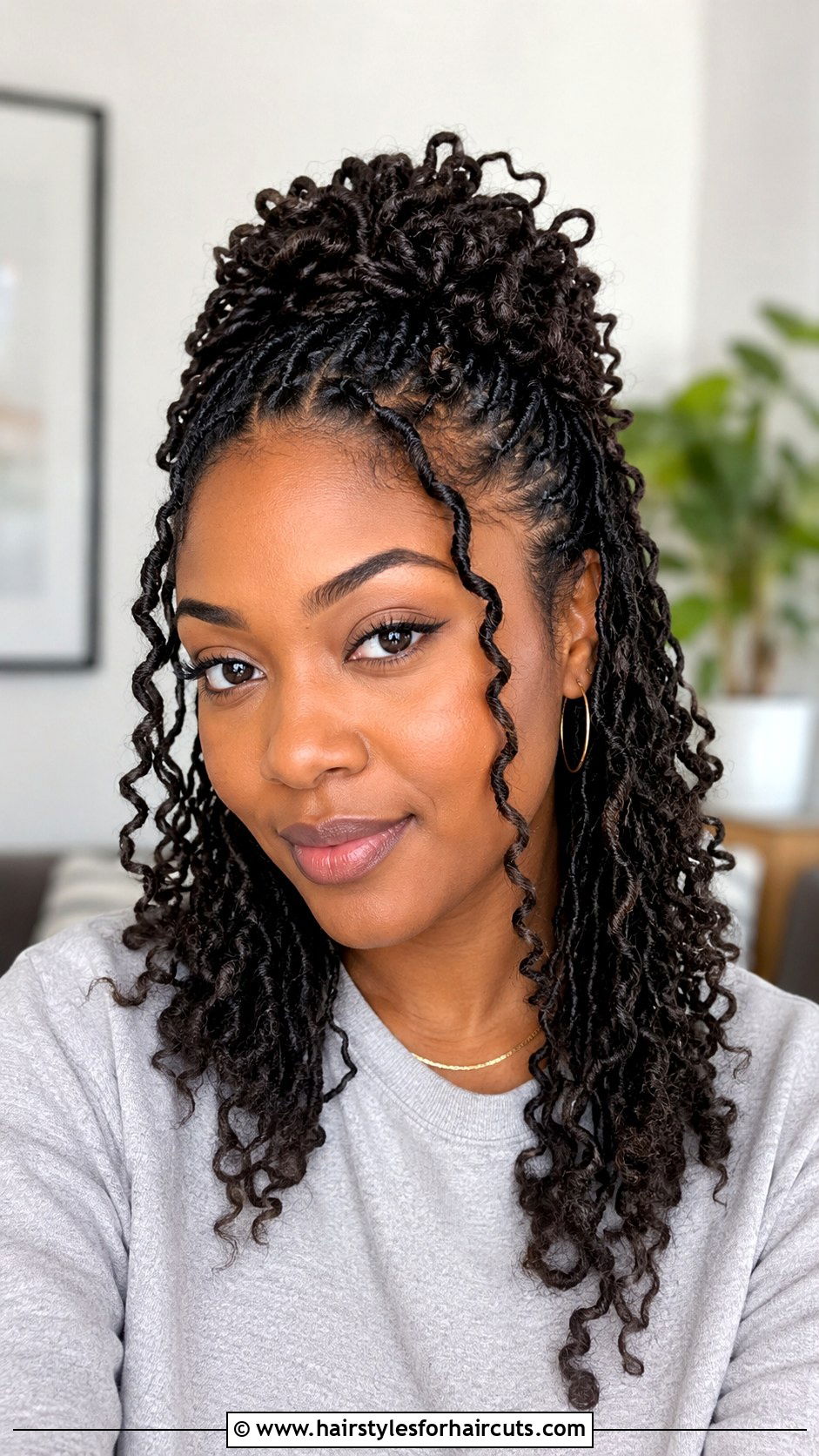 Curly Locs - 25 black curly hair haircuts - 25 black curly hair haircuts