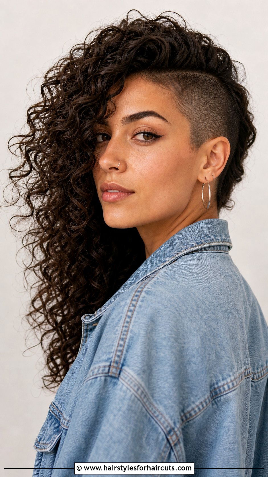 Curly Long Hair With Shaved Sides - 25 shaved sides haircuts female long hair - 25 shaved sides haircuts female long hair