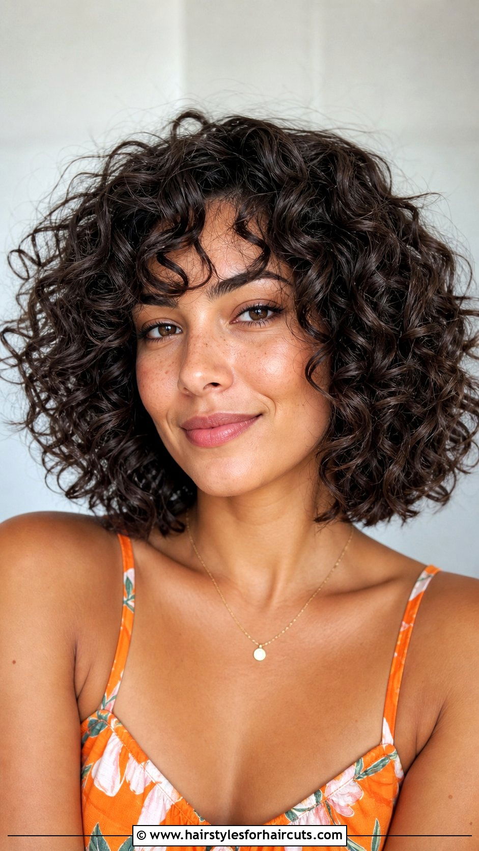 Curly Medium Bob - 25 medium length haircuts for thick hair - 25 medium length haircuts for thick hair