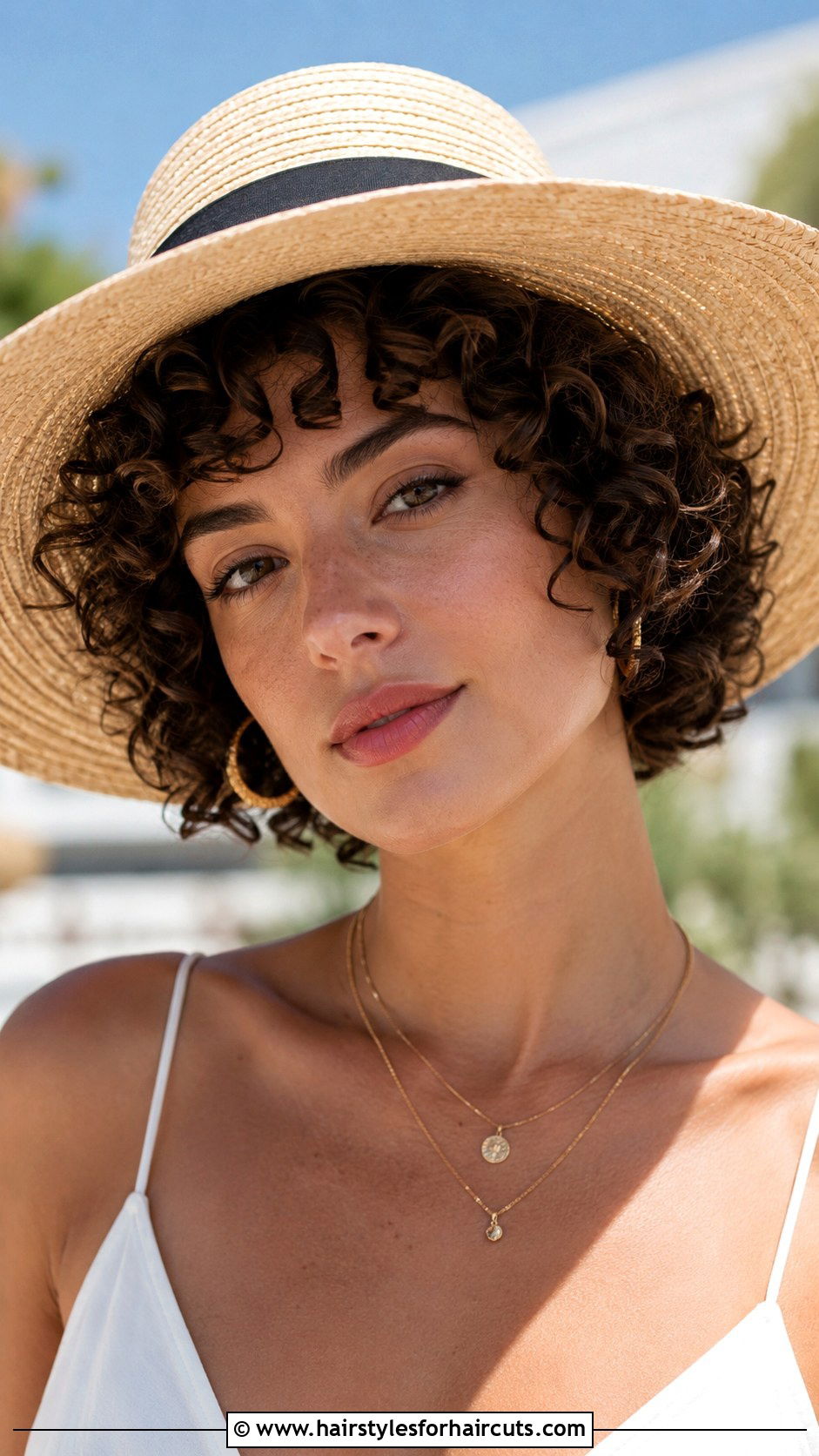 Curly Micro Bob - 25 curly hairstyles for short hair - 25 curly hairstyles for short hair