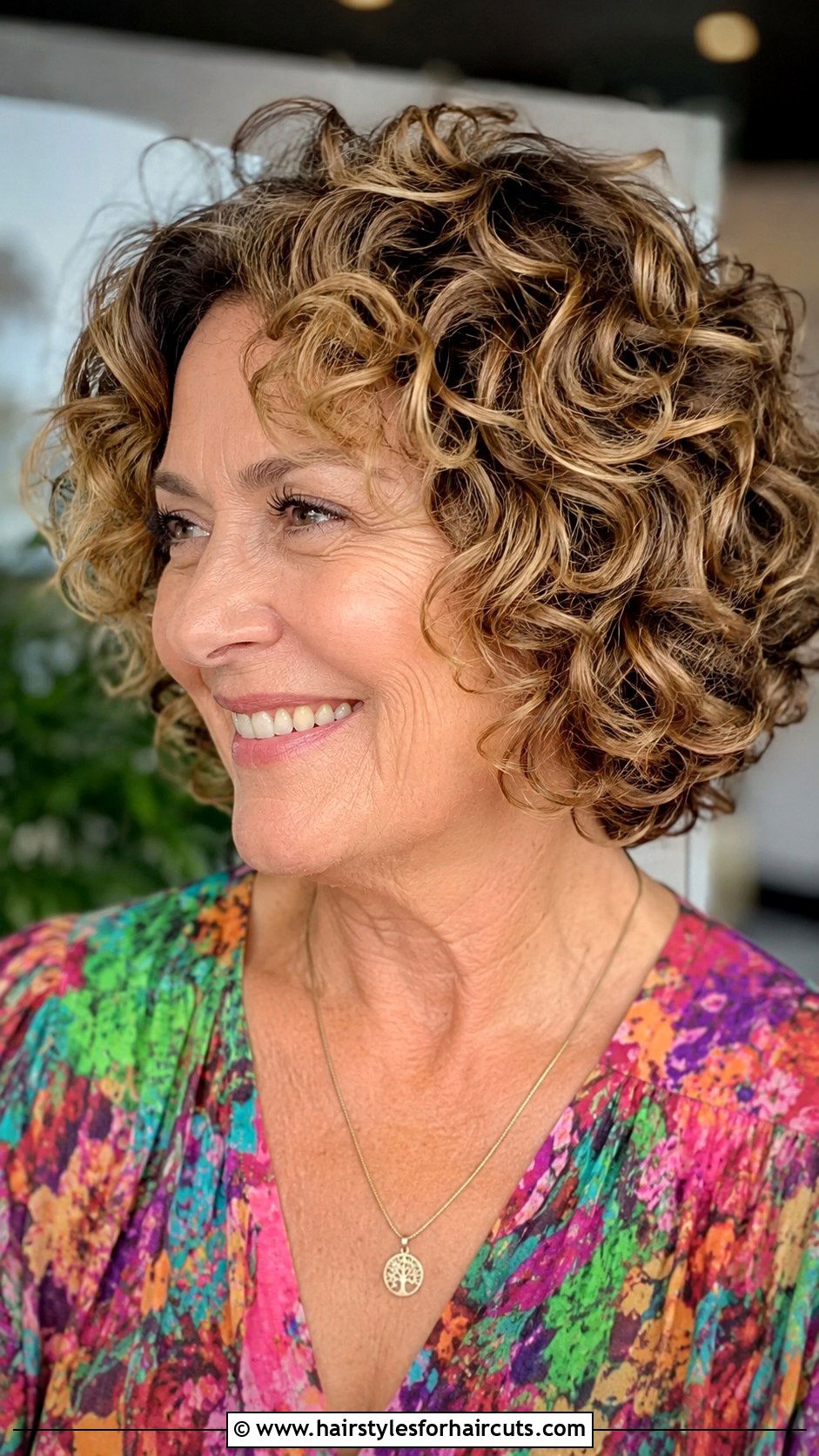 Curly Mid Length Bob - 25 mid length hairstyles for older women - 25 mid length hairstyles for older women