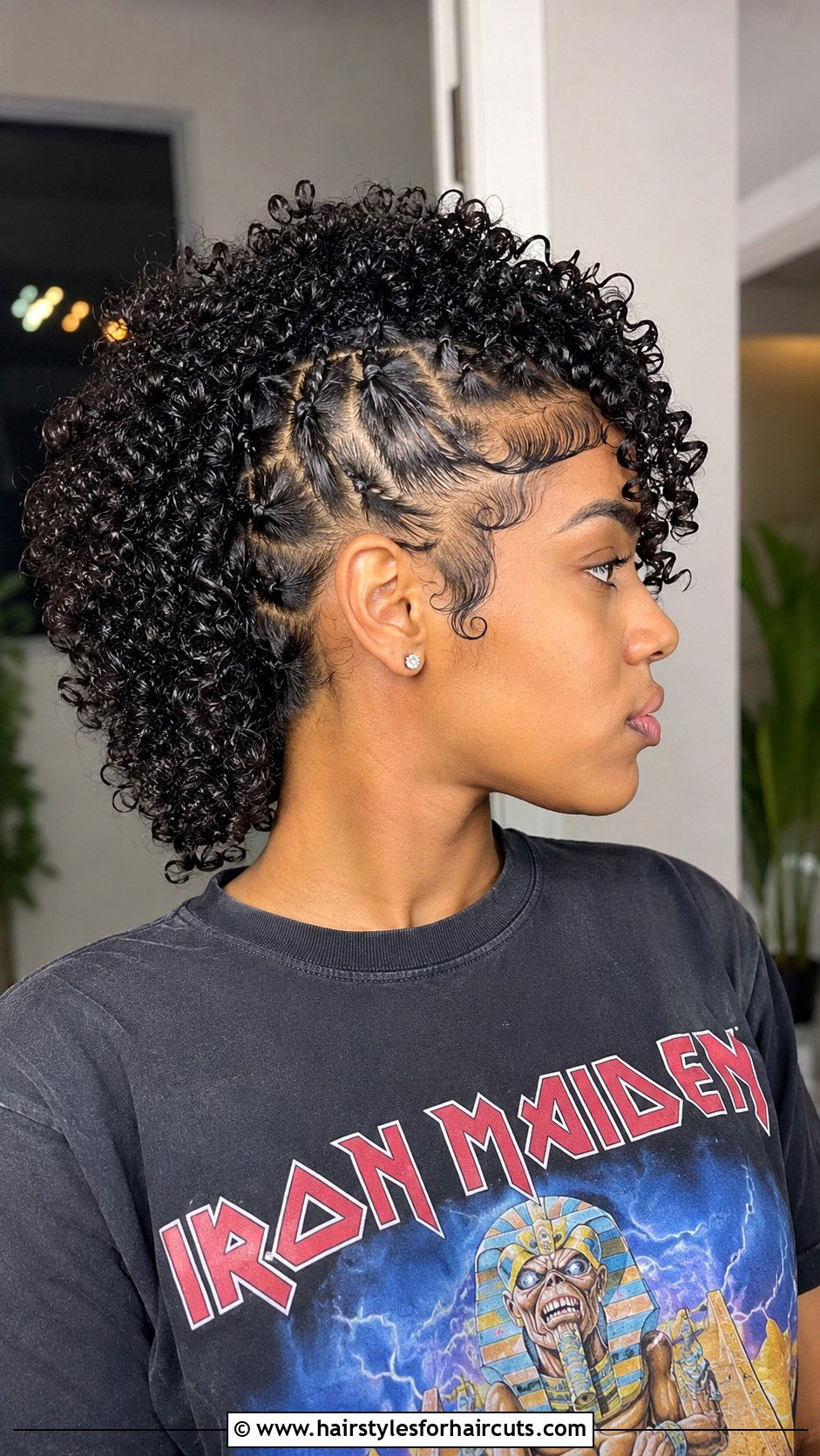 Curly Mohawk 27 Piece Hairstyle - 25 27 piece hairstyles - 25 27 piece hairstyles