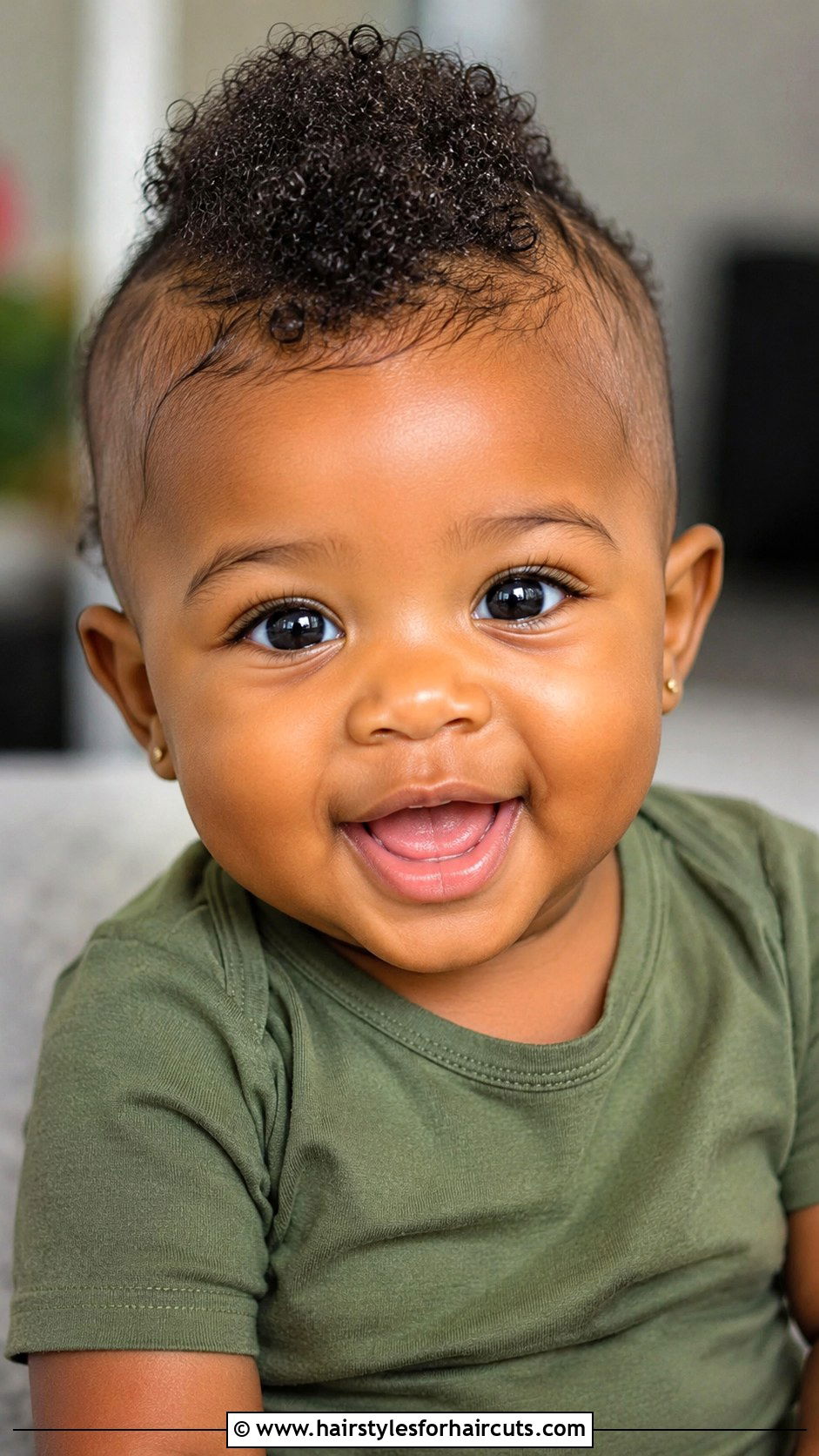 Curly Mohawk - 25 short hair infant black baby girl hairstyles - 25 short hair infant black baby girl hairstyles