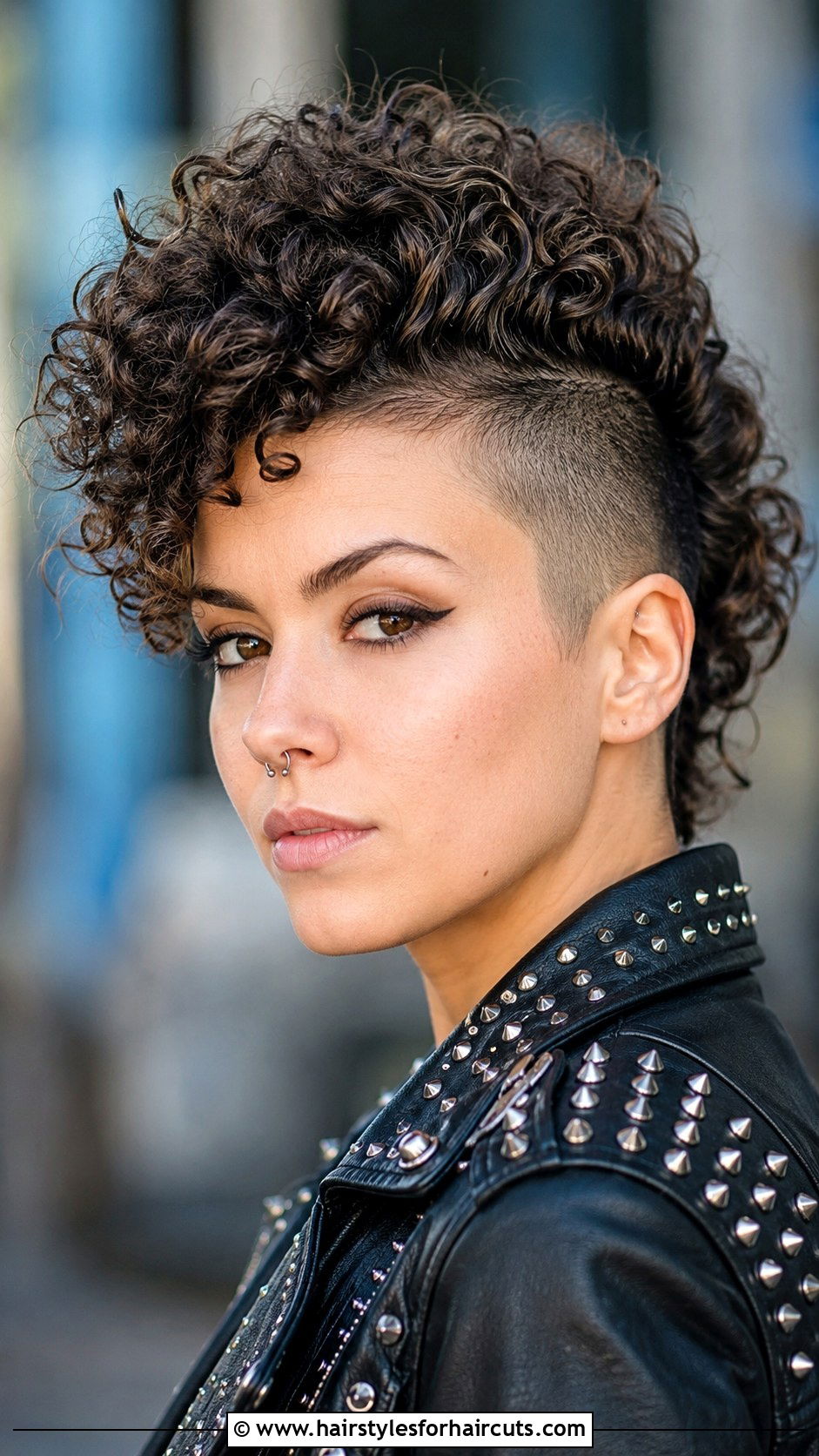 Curly Mohawk - 25 curly hairstyles - 25 curly hairstyles