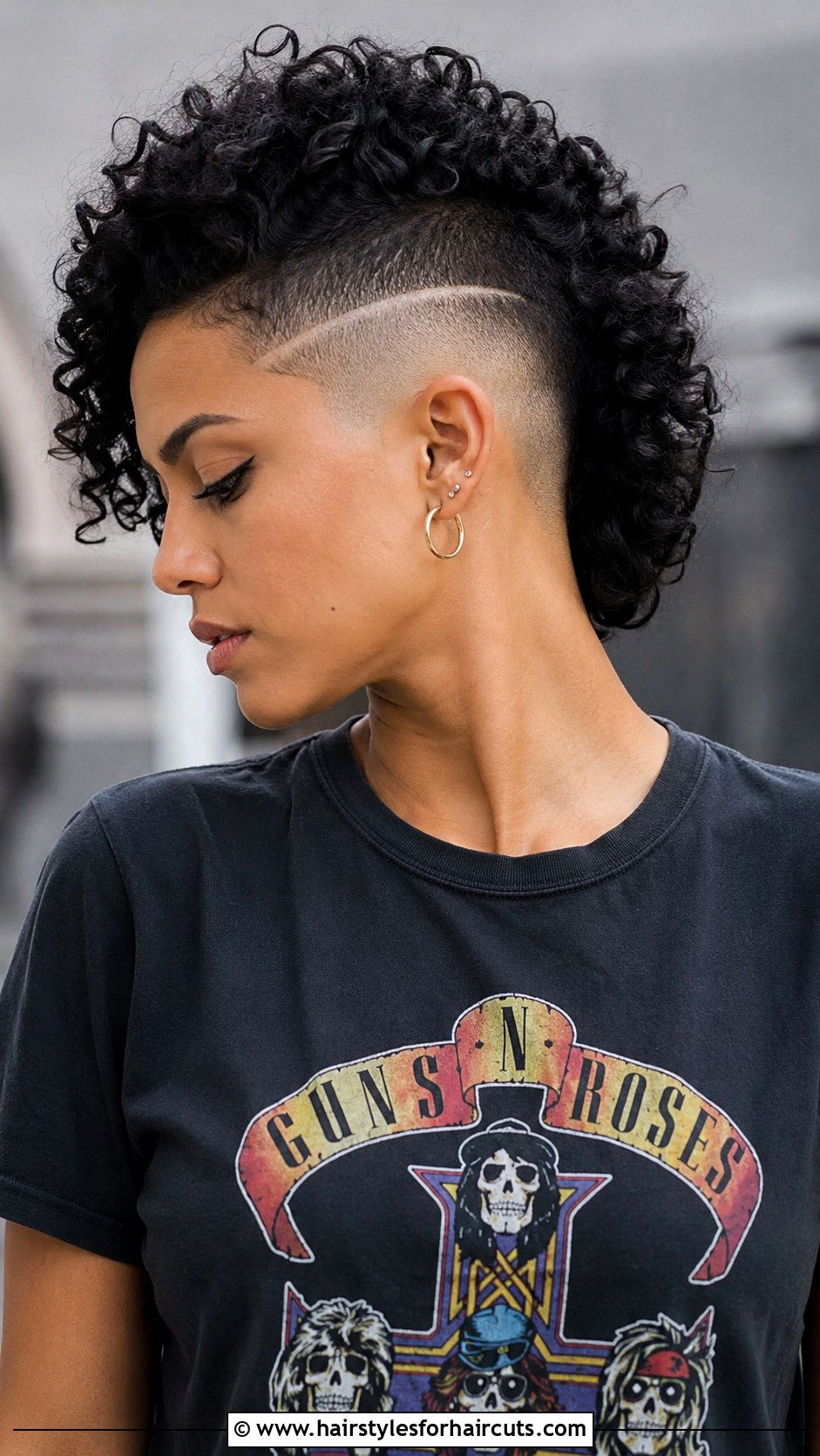 Curly Mohawk - 25 curly haircuts san francisco - 25 curly haircuts san francisco