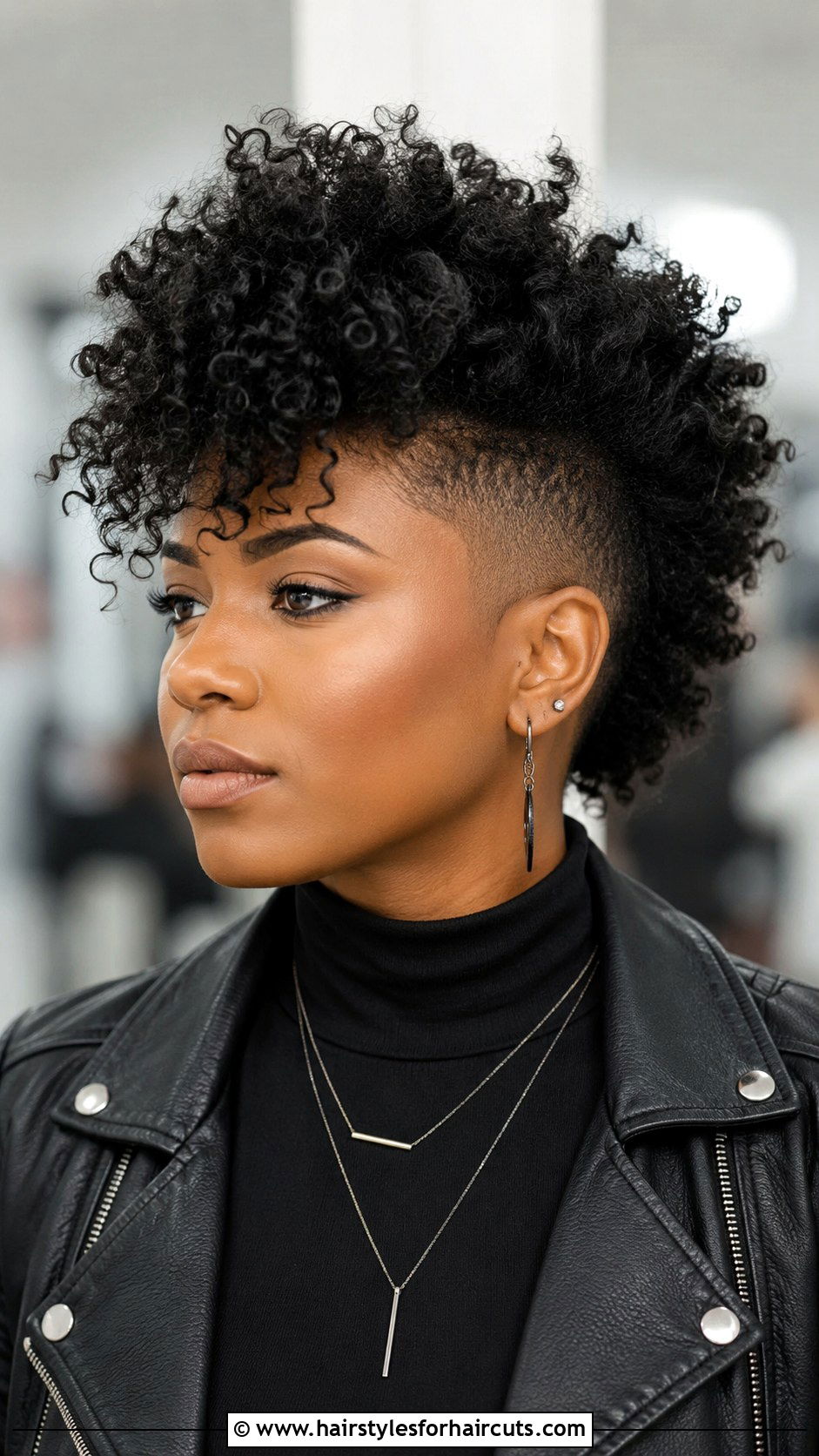 Curly Mohawk Black Hair - 25 black hairstyles for growing out short hair - 25 black hairstyles for growing out short hair