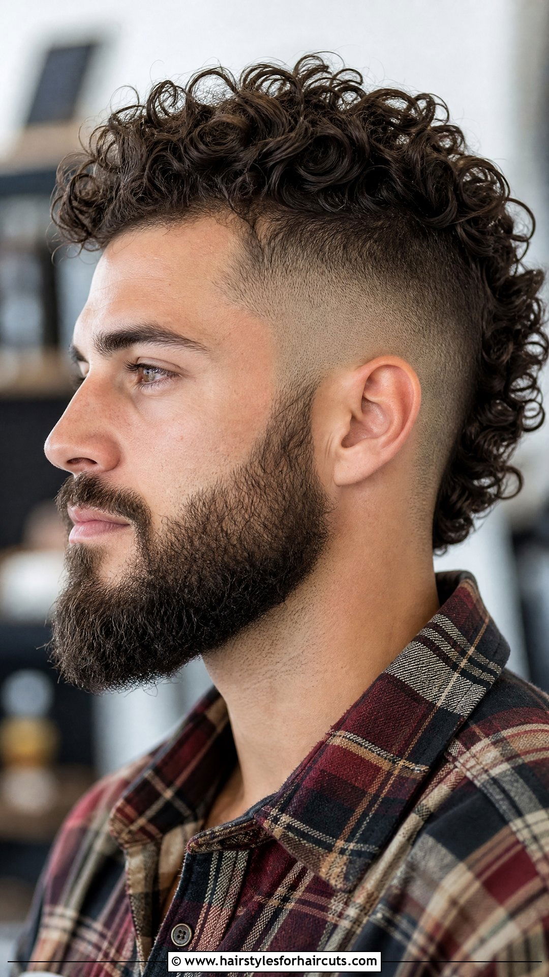 Curly Mohawk Fade With Beard - 25 mohawk fade haircuts curly hair - 25 mohawk fade haircuts curly hair