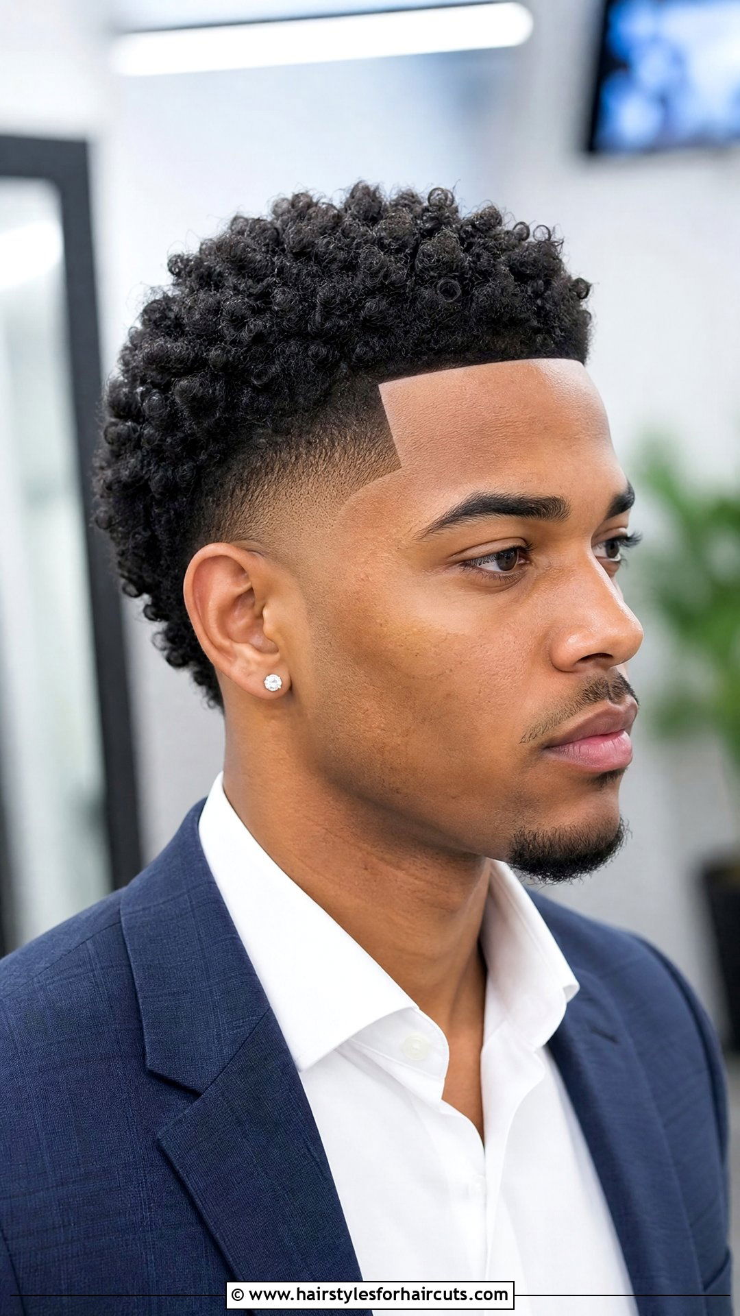 Curly Mohawk Fade With Line Up - 25 mohawk fade haircuts curly hair - 25 mohawk fade haircuts curly hair