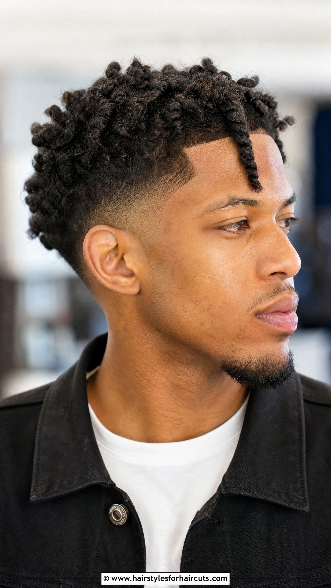 Curly Mohawk Fade With Twists - 25 mohawk fade haircuts curly hair - 25 mohawk fade haircuts curly hair