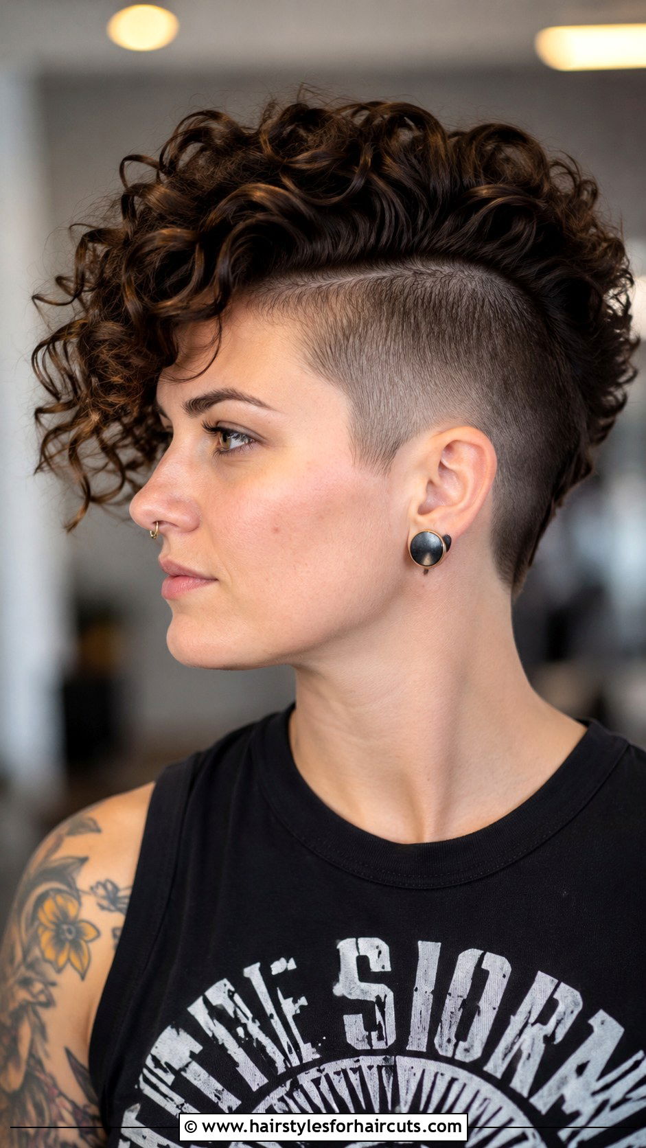 Curly Mohawk Haircut - 25 curly hairstyles shoulder length hair - 25 curly hairstyles shoulder length hair
