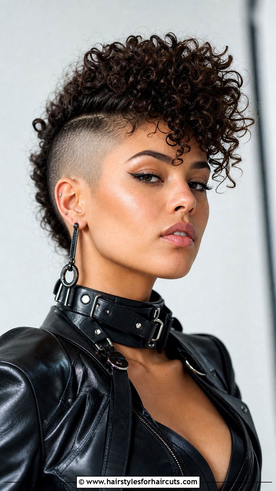 Curly Mohawk Haircut - 25 haircuts for curly fine hair - 25 haircuts for curly fine hair