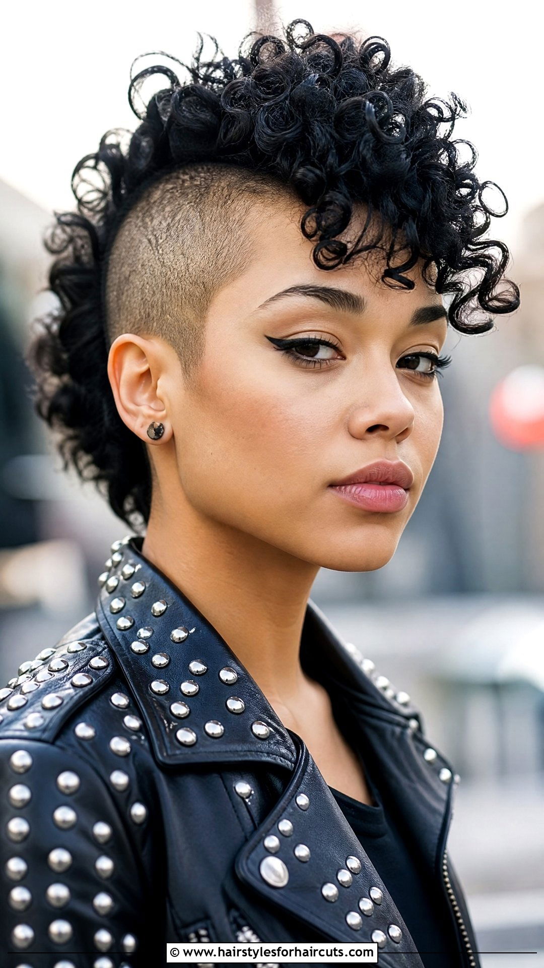 Curly Mohawk Haircut - 25 haircuts for round faces and curly hair - 25 haircuts for round faces and curly hair