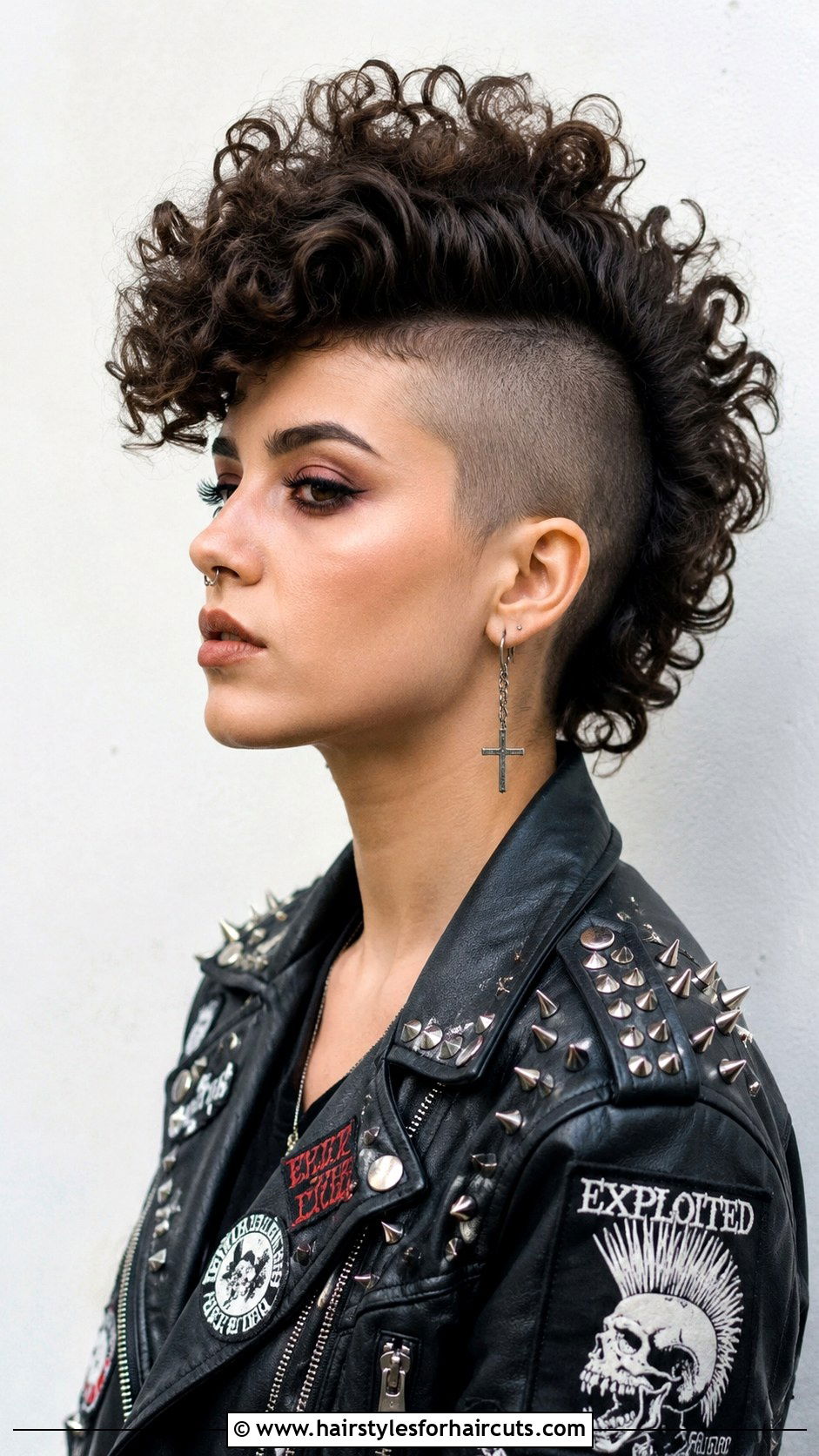 Curly Mohawk Haircut - 25 alt haircuts for curly hair - 25 alt haircuts for curly hair
