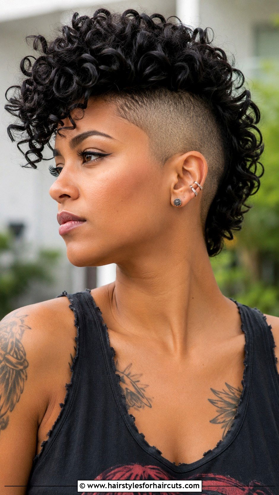 Curly Mohawk Haircut - 25 best haircuts for curly hair round face - 25 best haircuts for curly hair round face