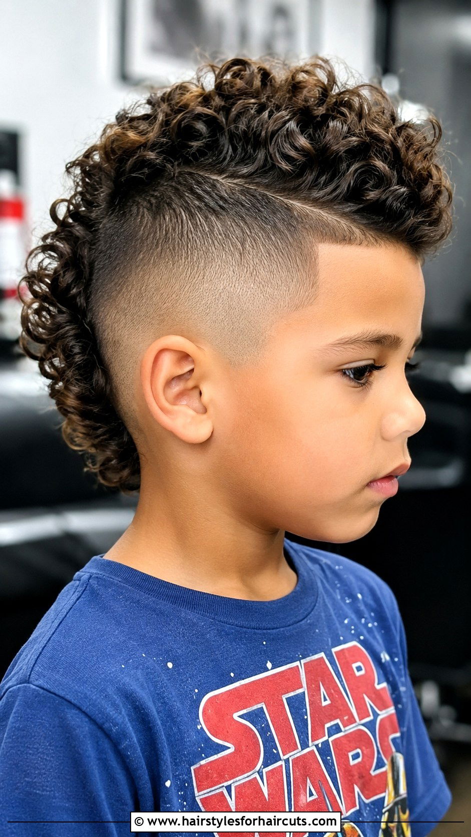 Curly Mohawk Haircut For Boys - 25 kids haircuts with curly hair - 25 kids haircuts with curly hair