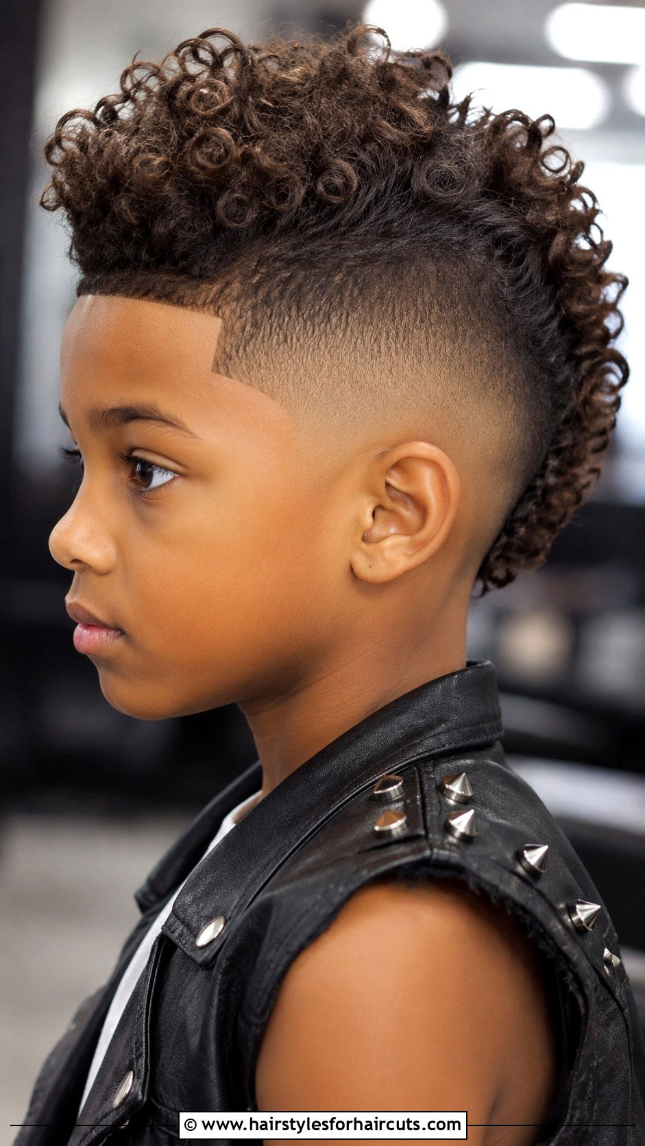 Curly Mohawk Hairstyle - 25 kids curly hairstyles - 25 kids curly hairstyles