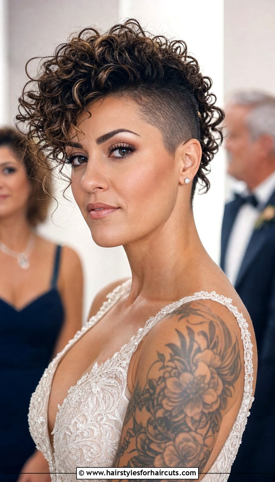 Curly Mohawk Wedding Hairstyle - 25 long curly hair wedding hairstyles - 25 long curly hair wedding hairstyles