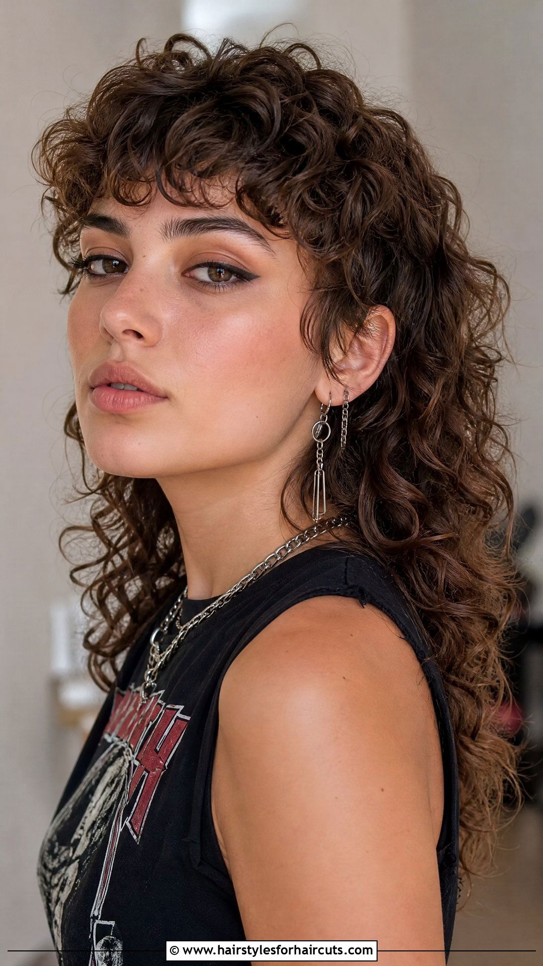 Curly Mullet - 25 best haircuts for curly hair - 25 best haircuts for curly hair