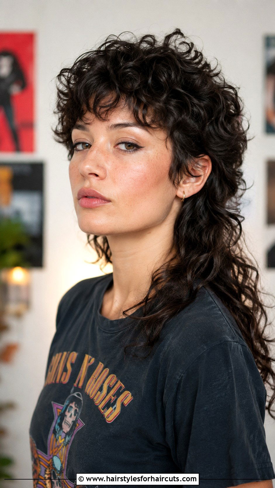 Curly Mullet Haircut - 25 cute curly hair haircuts - 25 cute curly hair haircuts