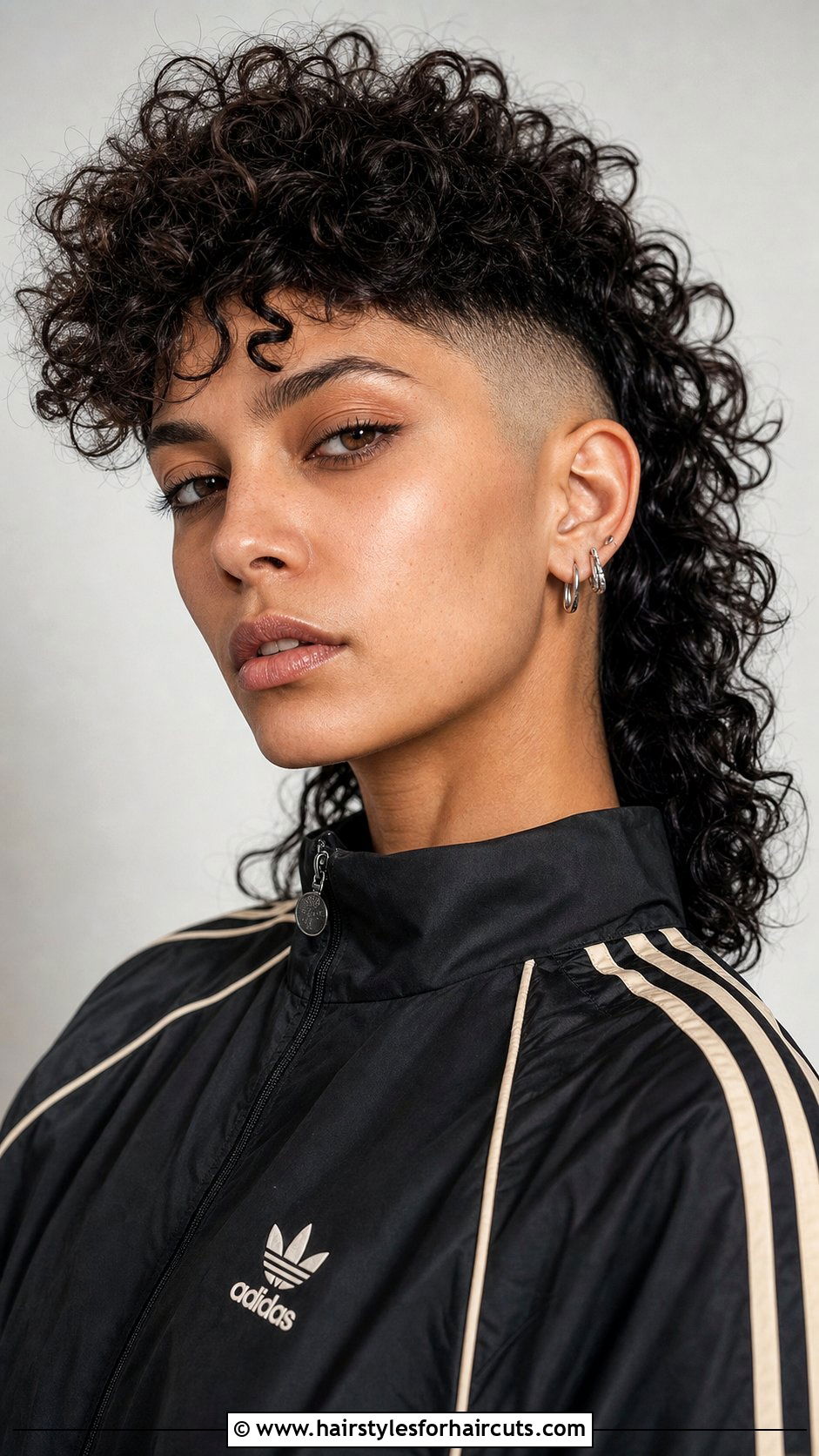 Curly Mullet With Fade - 25 mullet haircuts curly hair - 25 mullet haircuts curly hair
