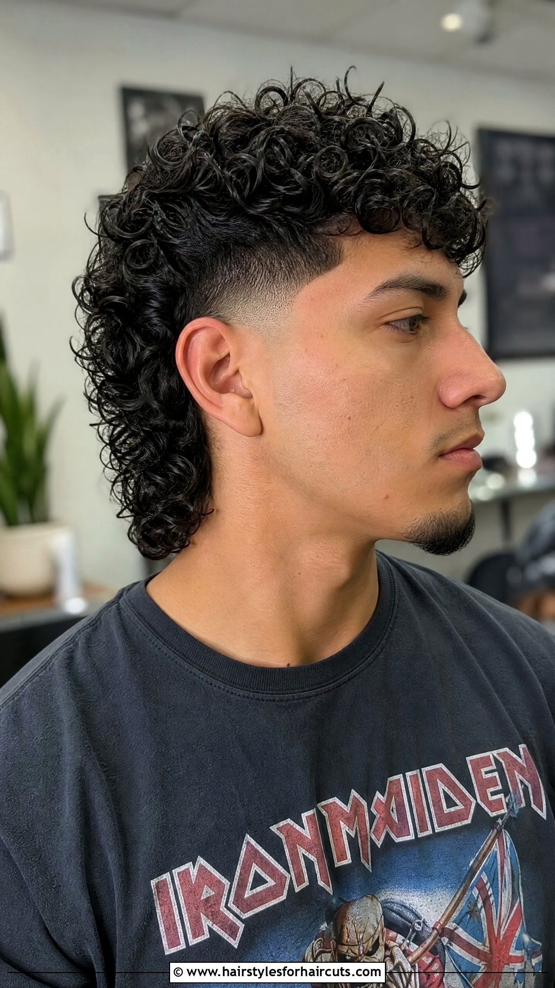 Curly Mullet With Taper Fade - 25 haircuts hispanic curly hair taper - 25 haircuts hispanic curly hair taper