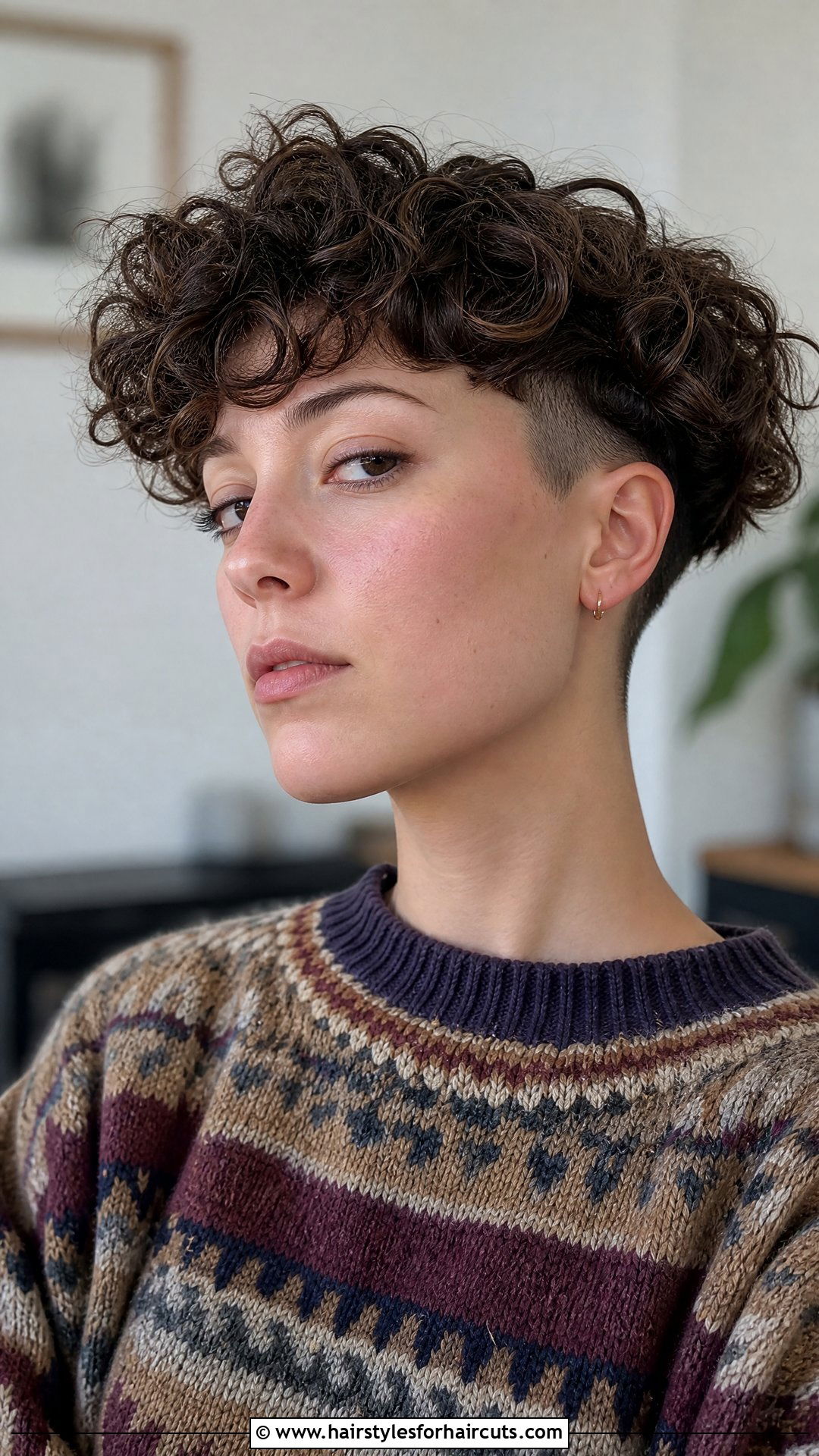 Curly Mushroom Cut Undercut - 25 undercut haircuts curly hair - 25 undercut haircuts curly hair
