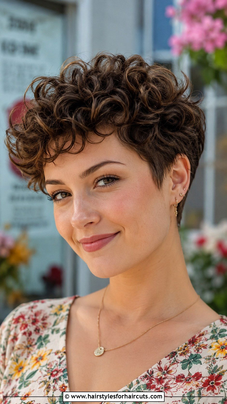Curly Pixie - 25 shorter hairstyles for women - 25 shorter hairstyles for women