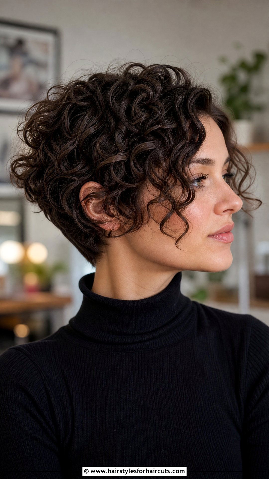 Curly Pixie Bob - 25 cute hairstyles for medium curly hair - 25 cute hairstyles for medium curly hair
