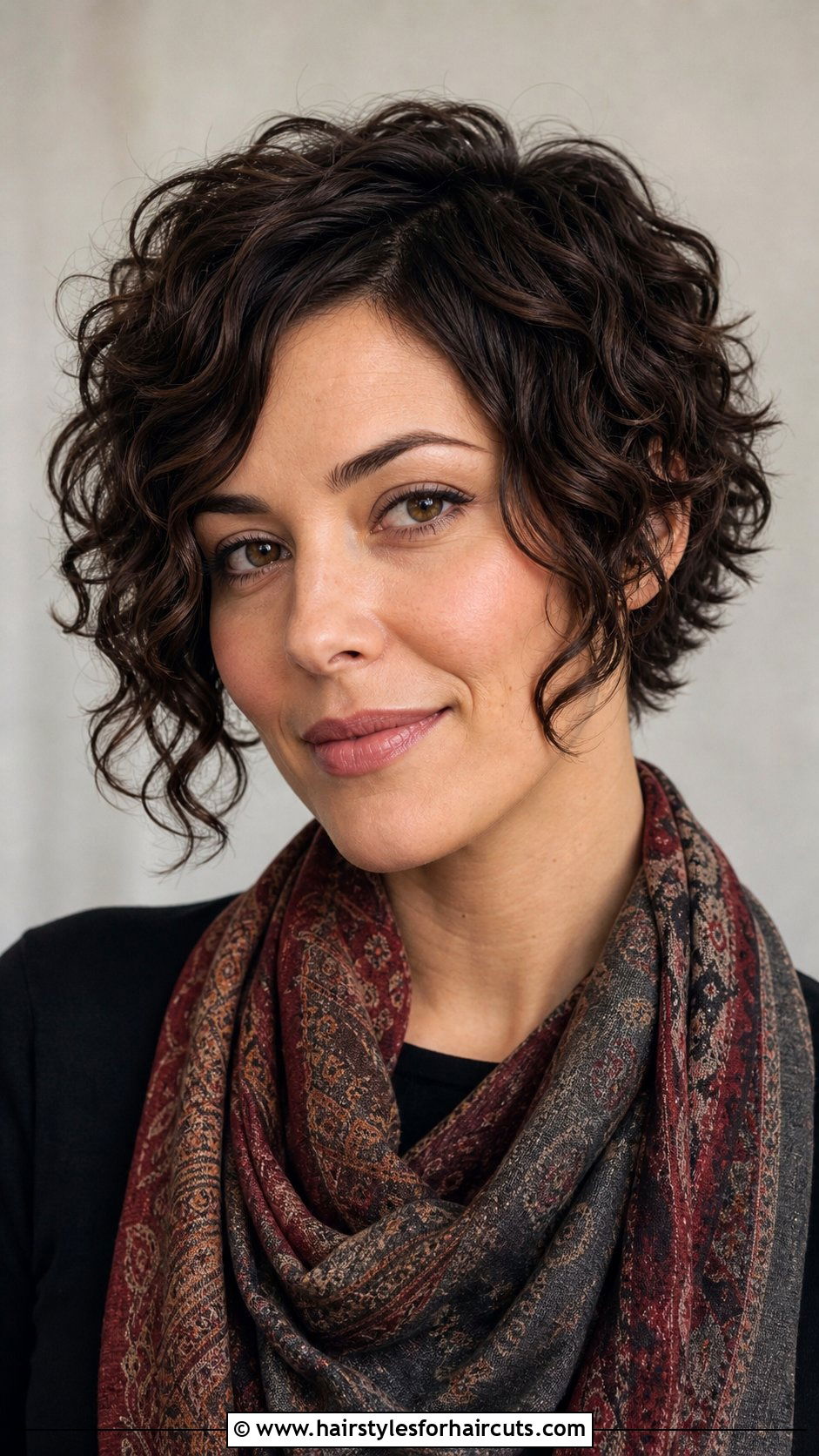 Curly Pixie Bob - 25 haircuts for curly wavy hair - 25 haircuts for curly wavy hair