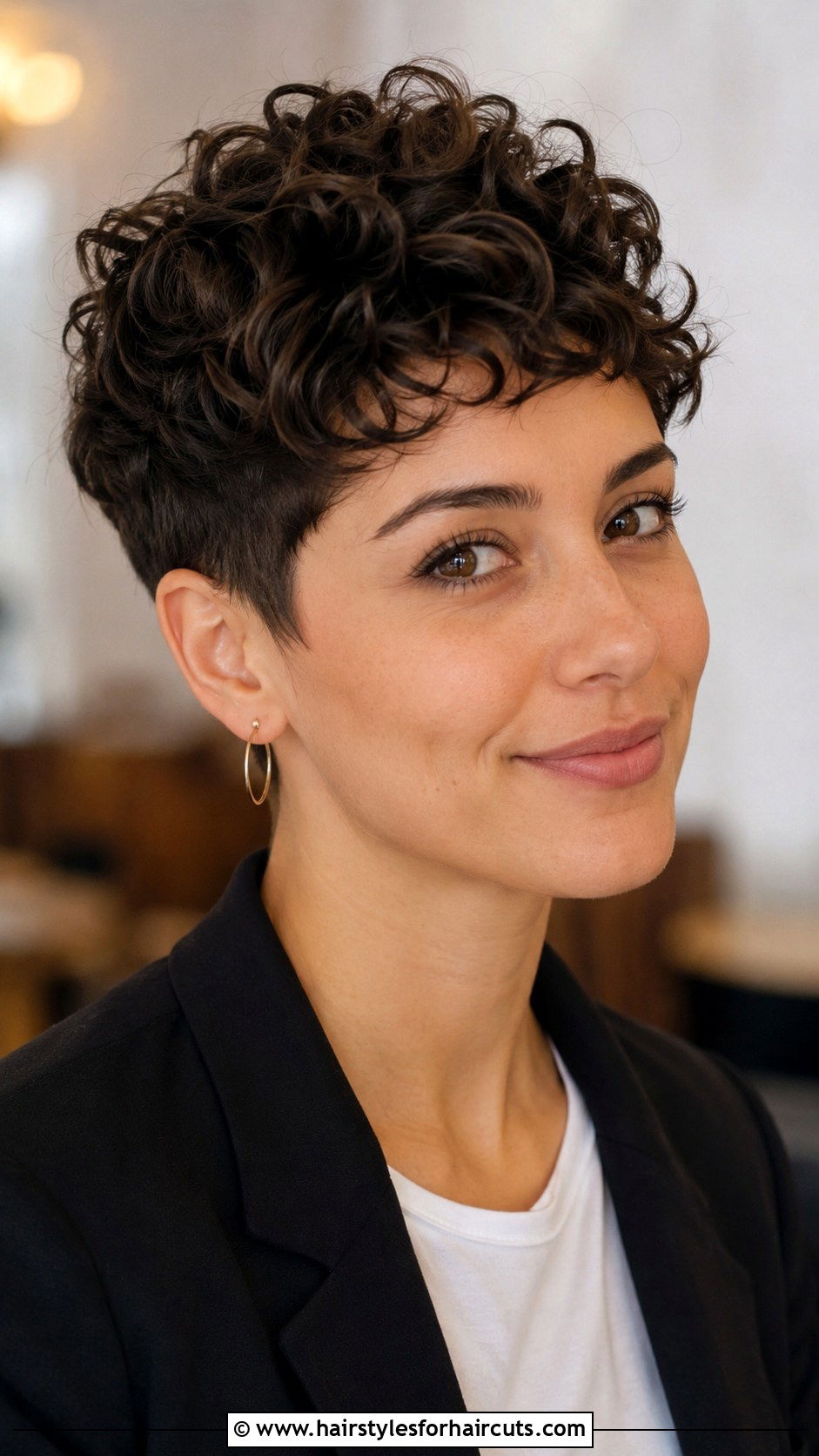 Curly Pixie Cut - 25 black hair hairstyles for women - 25 black hair hairstyles for women