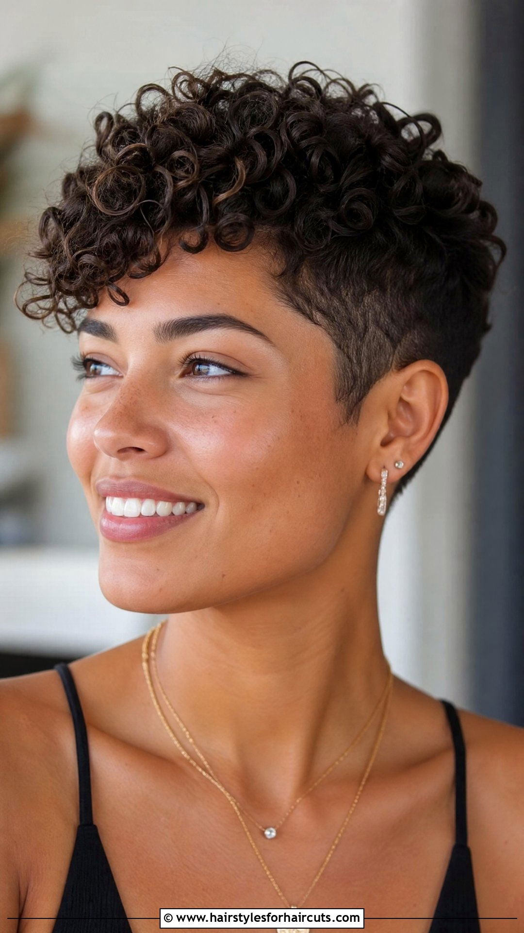 Curly Pixie Cut - 25 trendy haircuts for curly hair - 25 trendy haircuts for curly hair