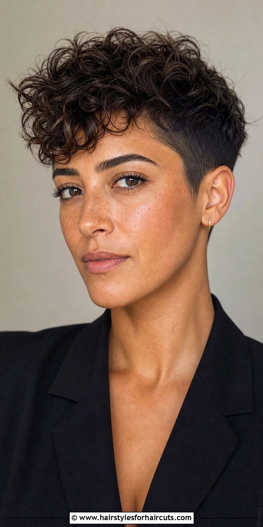 Curly Pixie Cut - 25 women curly hairstyles - 25 women curly hairstyles