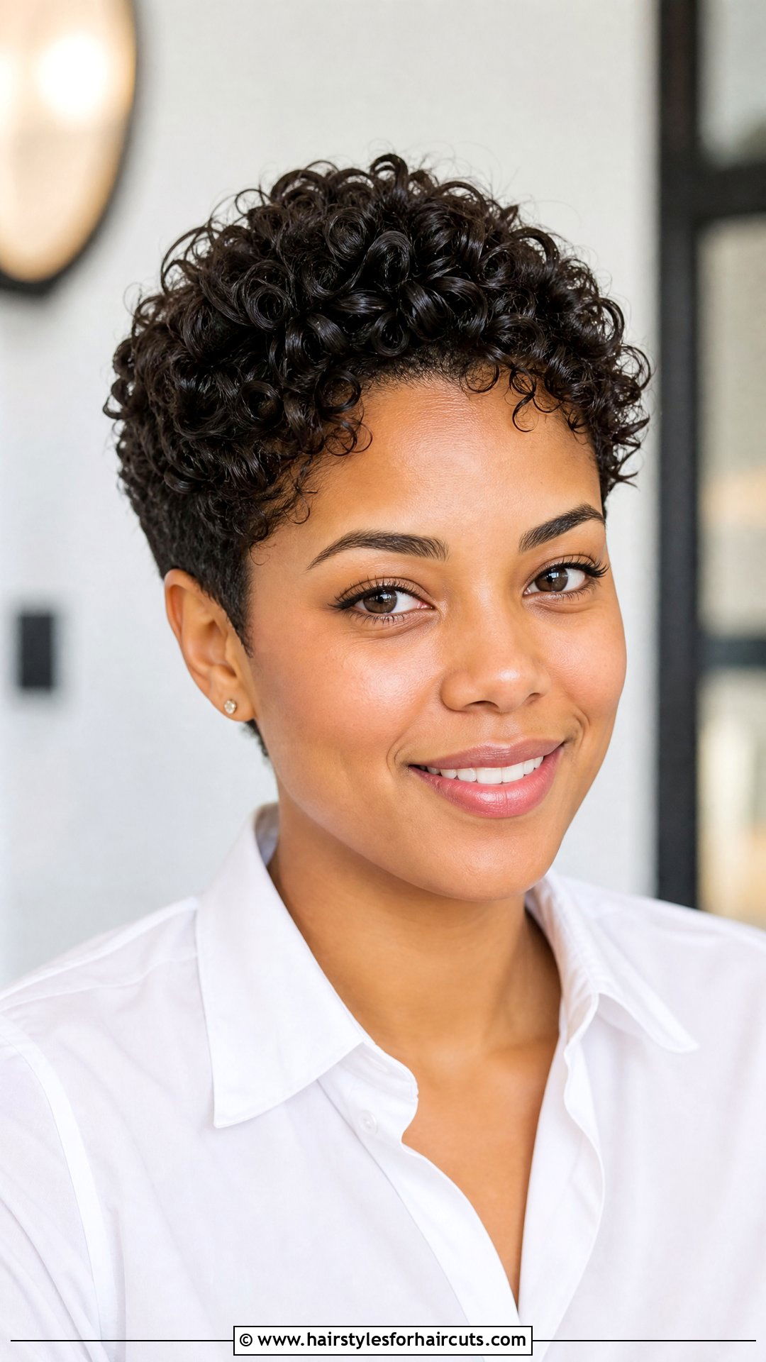 Curly Pixie Cut - 25 womens curly hairstyles - 25 womens curly hairstyles