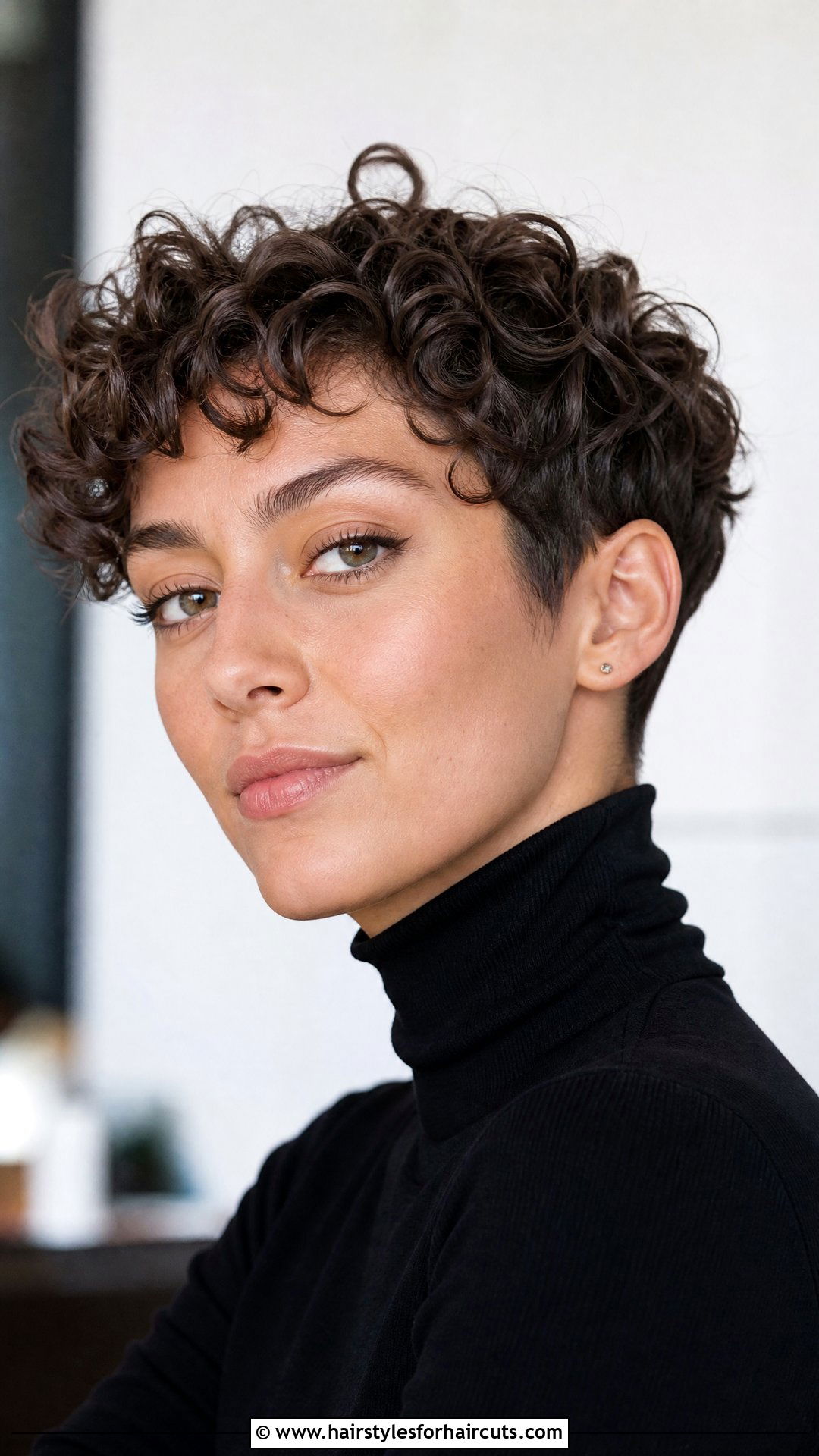 Curly Pixie Cut - 25 womens hairstyles for curly hair - 25 womens hairstyles for curly hair