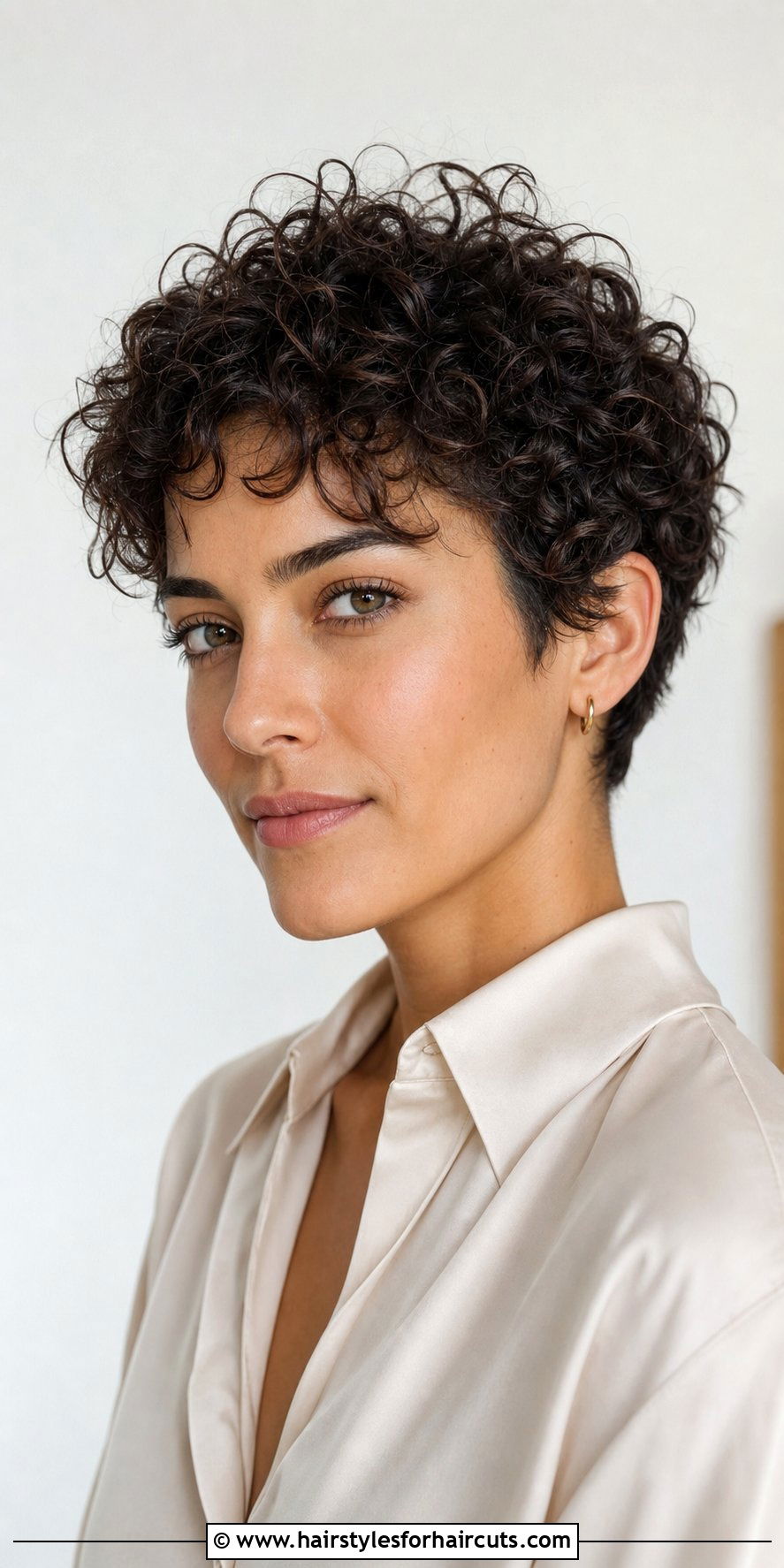 Curly Pixie Cut - 25 curly hair work hairstyles - 25 curly hair work hairstyles