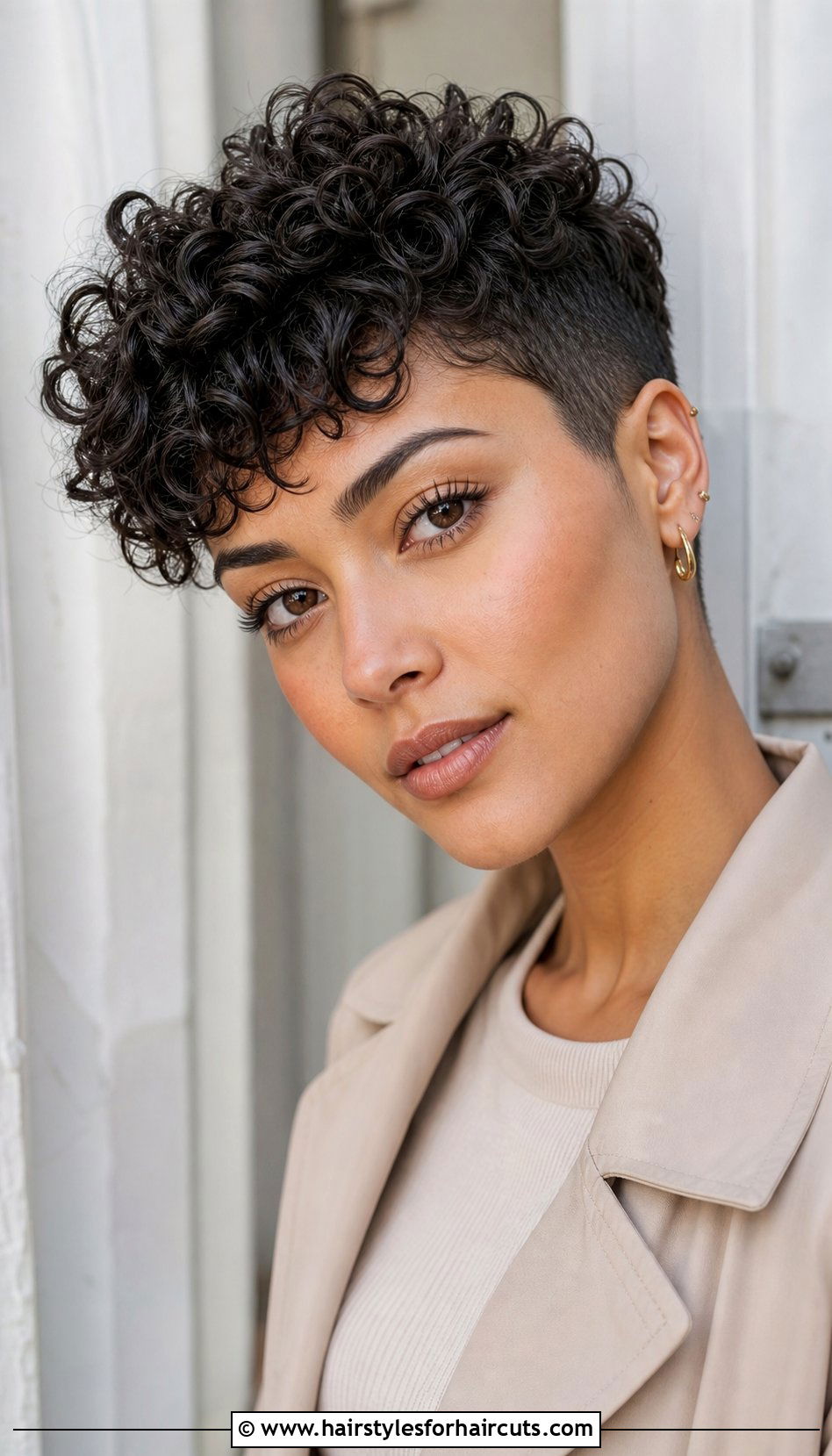 Curly Pixie Cut - 25 curly short hairstyles for women - 25 curly short hairstyles for women